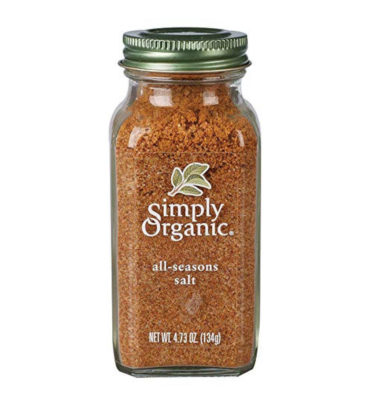 Simply Organic All-Seasons Salt 4.73 oz (134 g)