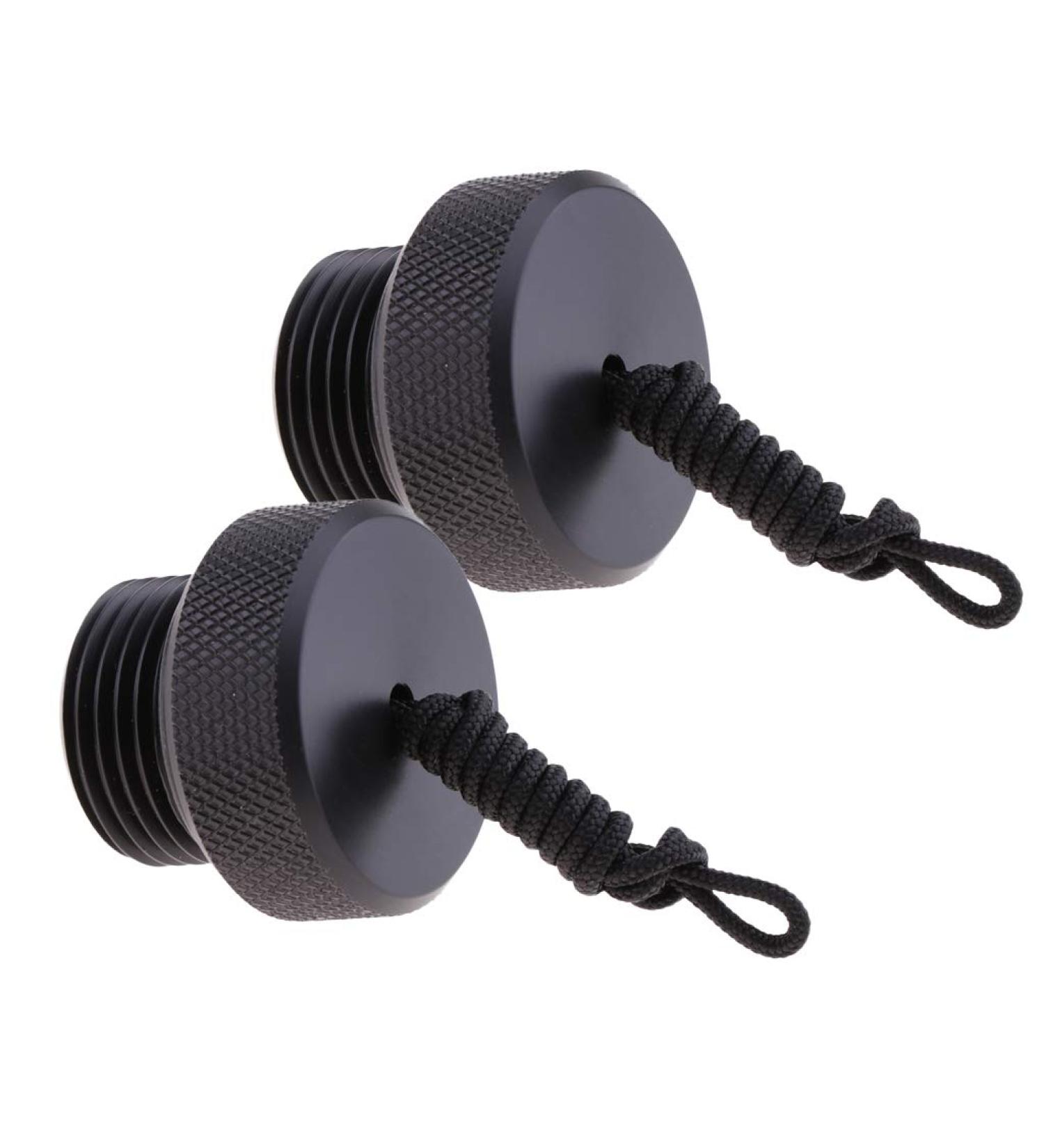 LEIPUPA 2Pcs Threaded Dust Cap Plug for Scuba Tank Valve End Cap (ID 0.6 inch) - Dive Accessory - Buy Online on SooperMarket.com