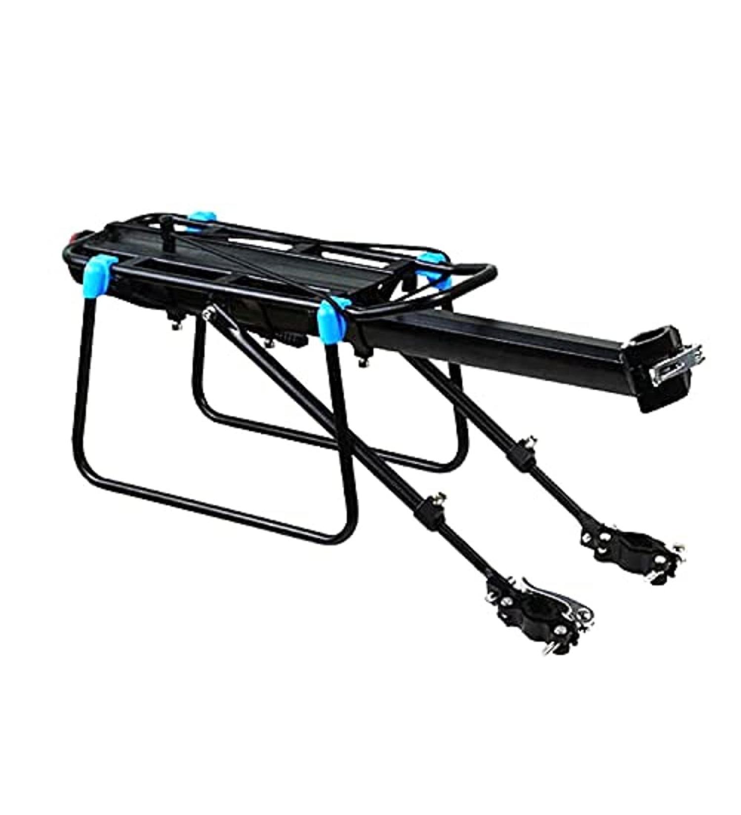 ZTZ Rear Bike Rack - 110 lbs Capacity, Quick Release, Easy to Install | Black - Buy Online on SooperMarket.com