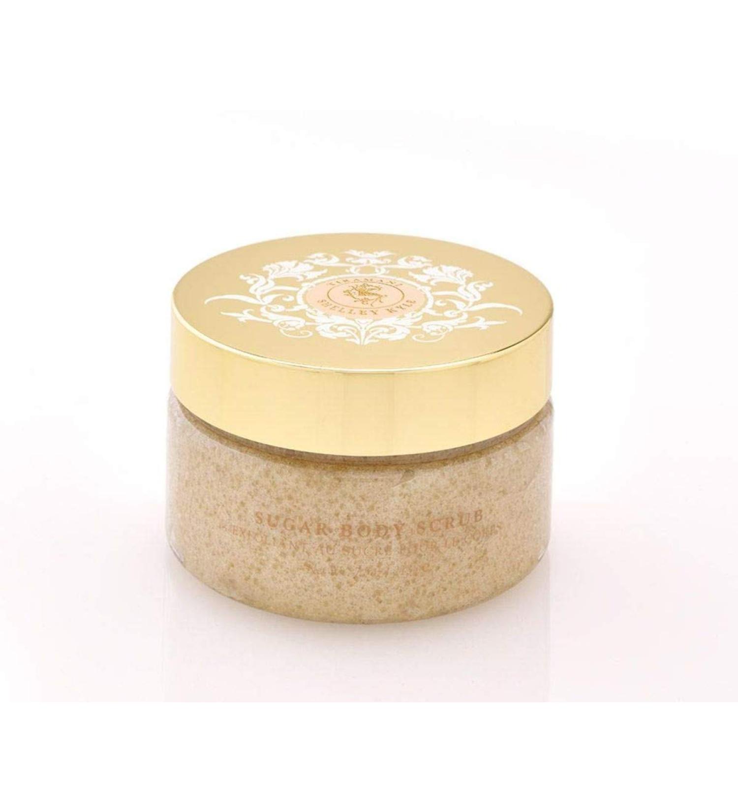 Shelley Kyle Tiramani Sugar Body Scrub - Gentle Exfoliator with Shea Butter for Softer Radiant Skin - 300ml - International Shipping Available - Buy Online on SooperMarket.com