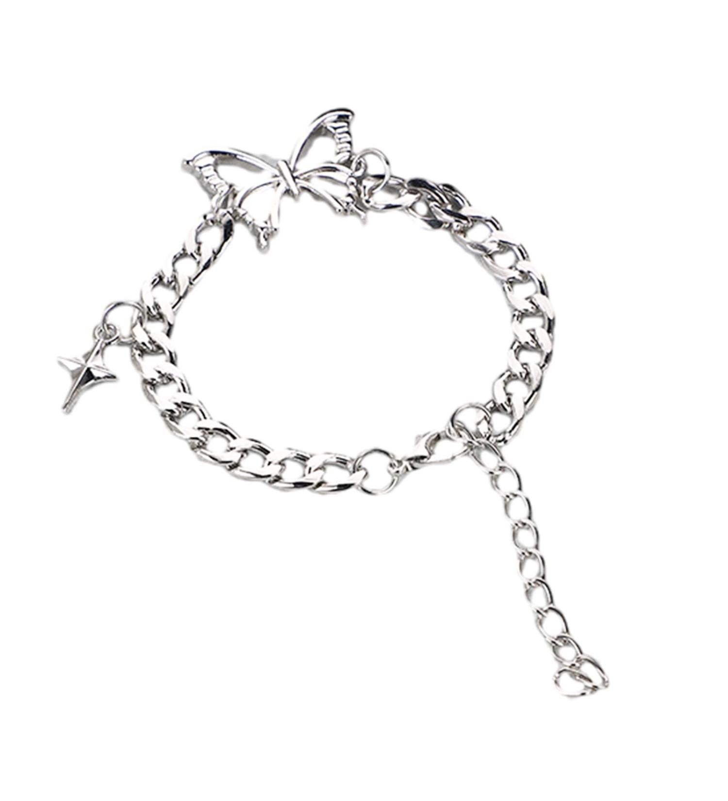 Shop Stylish OralGos Fashion Butterfly Bracelet - Adjustable Hand Chain Jewelry Gift for Family - Buy Online on SooperMarket.com