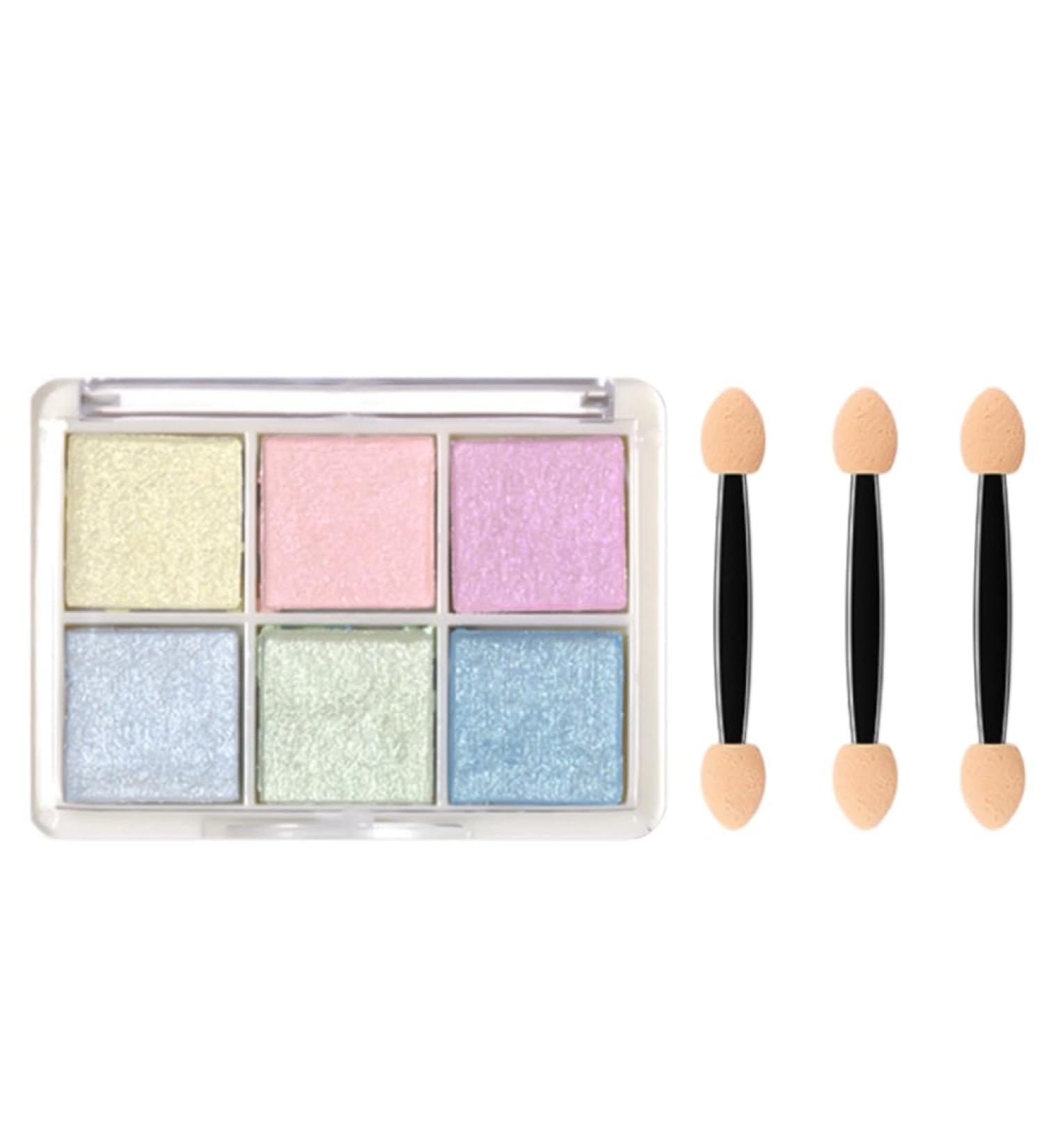 Chrome Nail Powder Shiny Nail Glitter Powder Nail Art Pigment Powder Set for DIY Nail Decor 6 Colors - Buy Online on SooperMarket.com