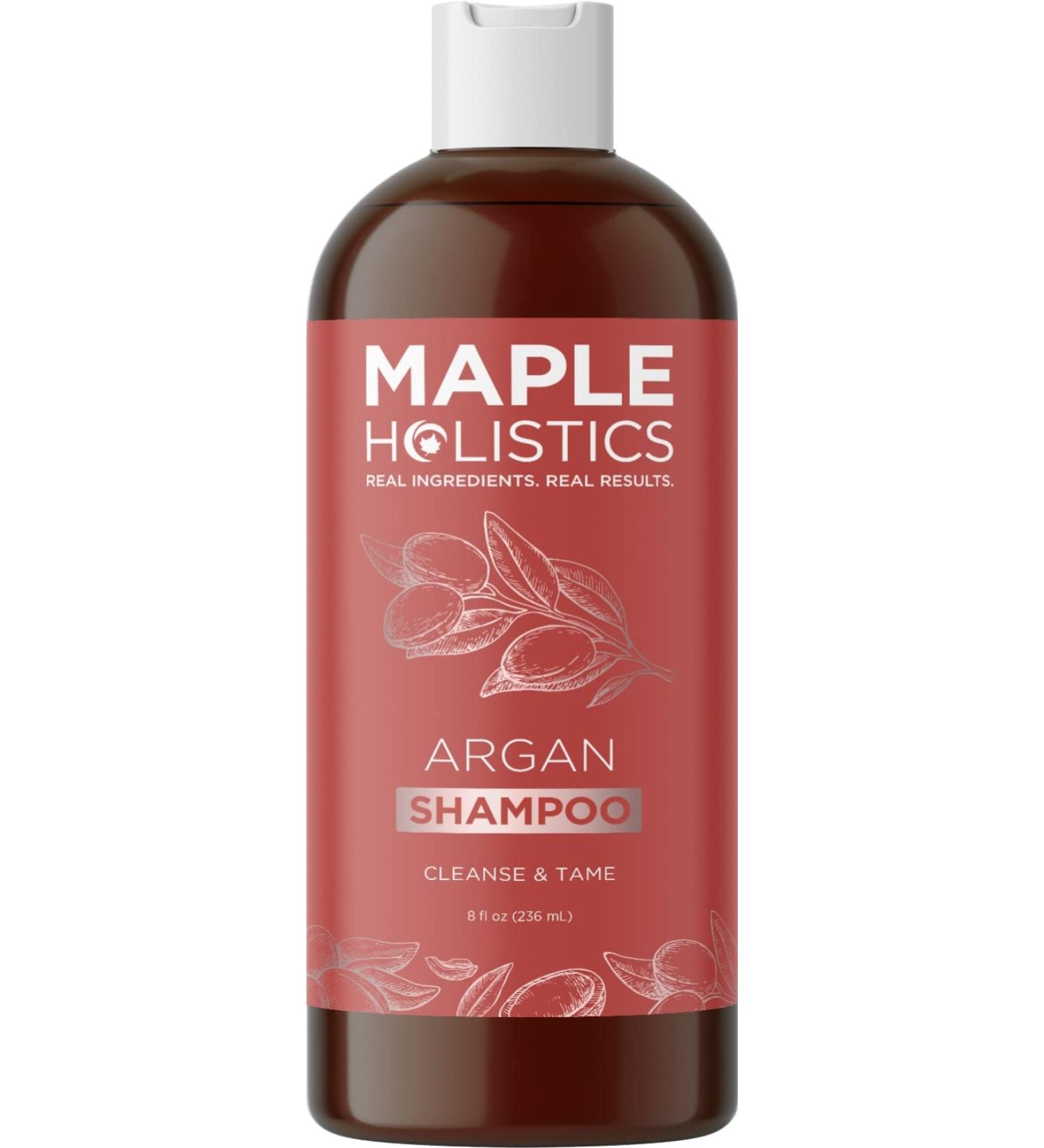 Argan Oil Volumizing Shampoo for Dry & Damaged Hair - Sulfate-Free Formula with Ultra Moisturizing Natural Oils - 8 Fl Oz - Buy Online on SooperMarket.com