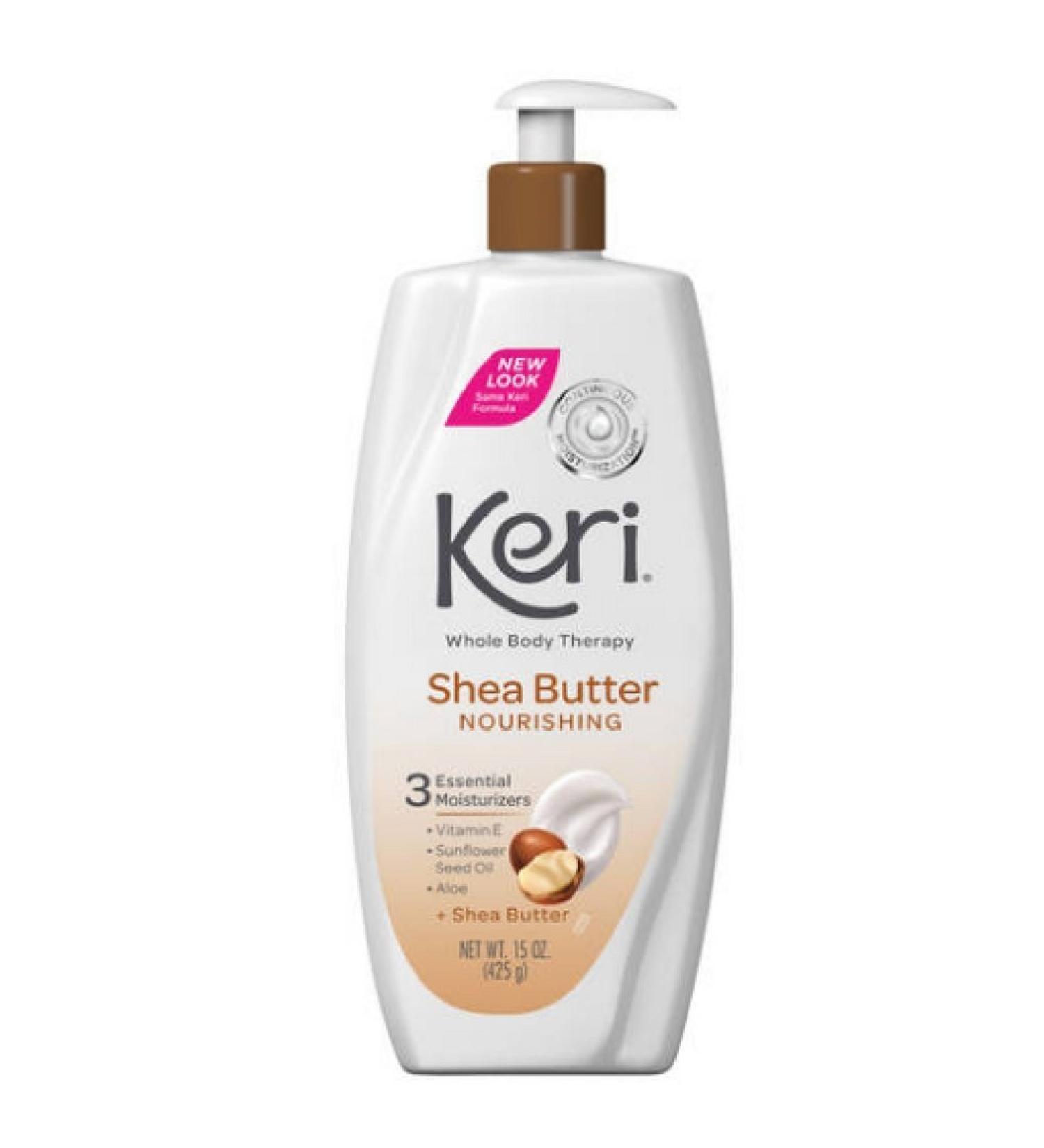 Keri Whole Body Therapy Nourishing Shea Butter Lotion 15 oz (Pack Of 3)