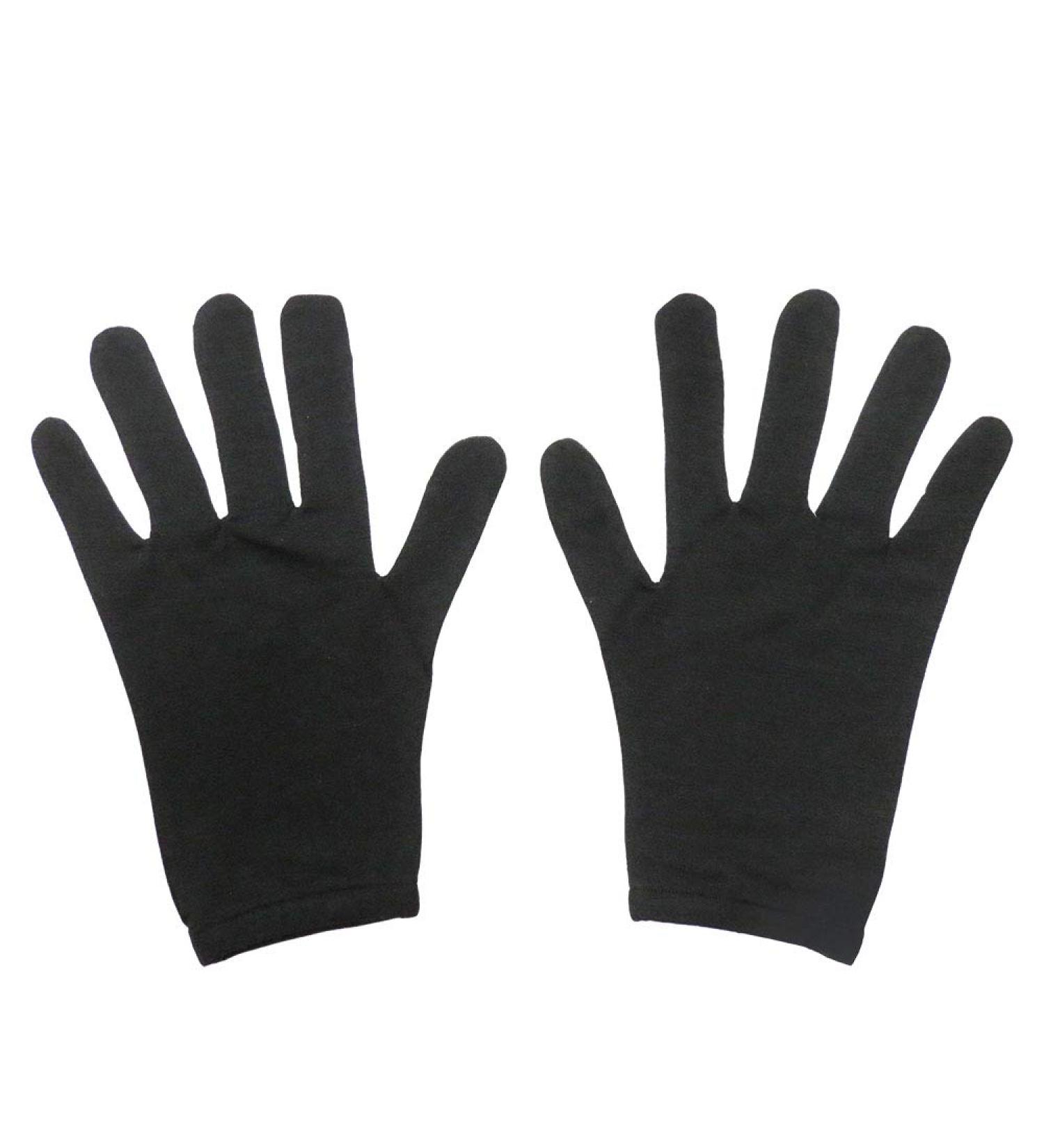 Edenswear Tencel Moisturising Gloves for Children - Zinc & Eczema Relief Size M Black - International Shipping - Buy Online on SooperMarket.com