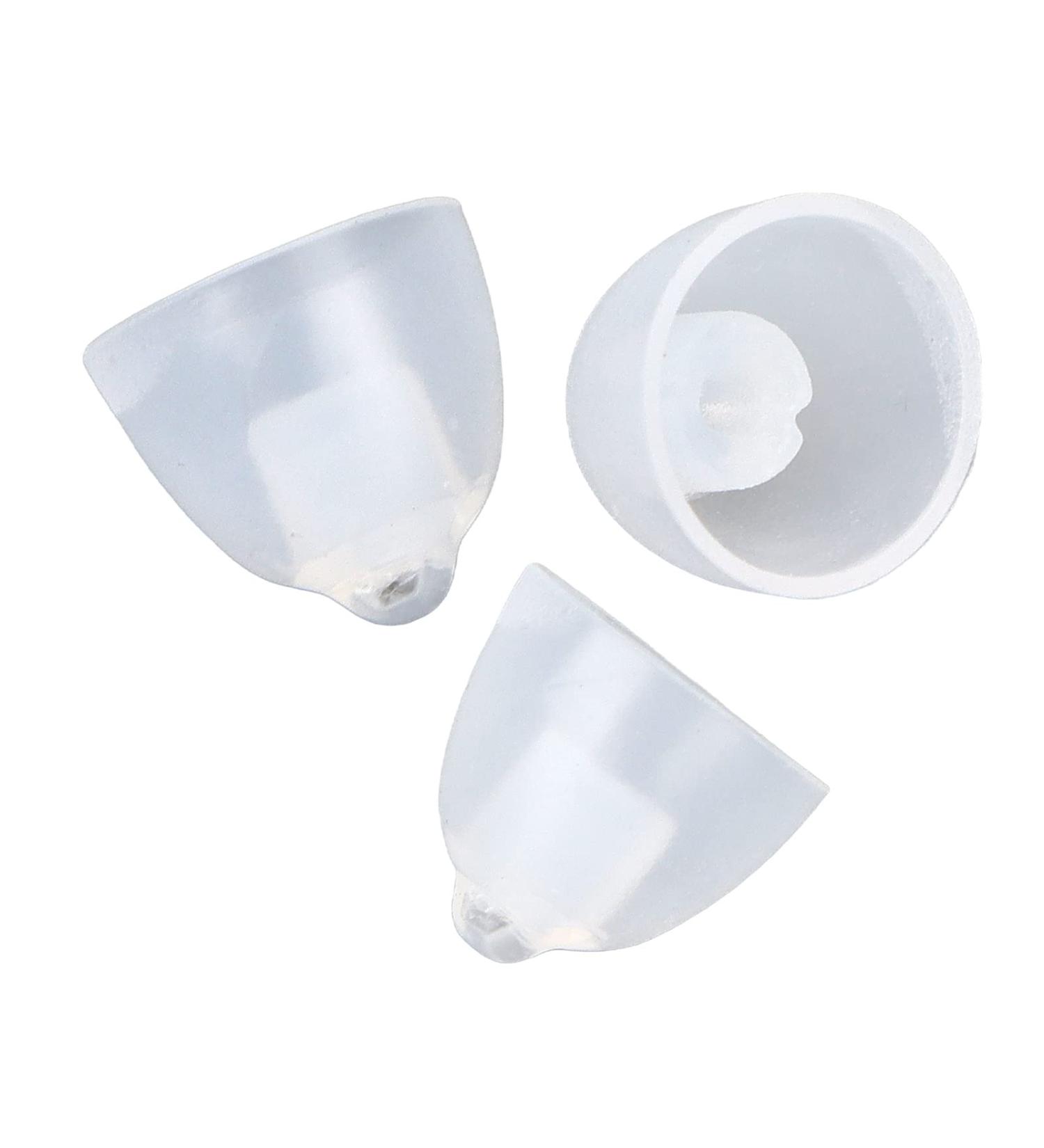 10 Pack Hearing Aid Domes - 8mm Open Antistatic Washable Bass Replacement | International Shipping - Buy Online on SooperMarket.com