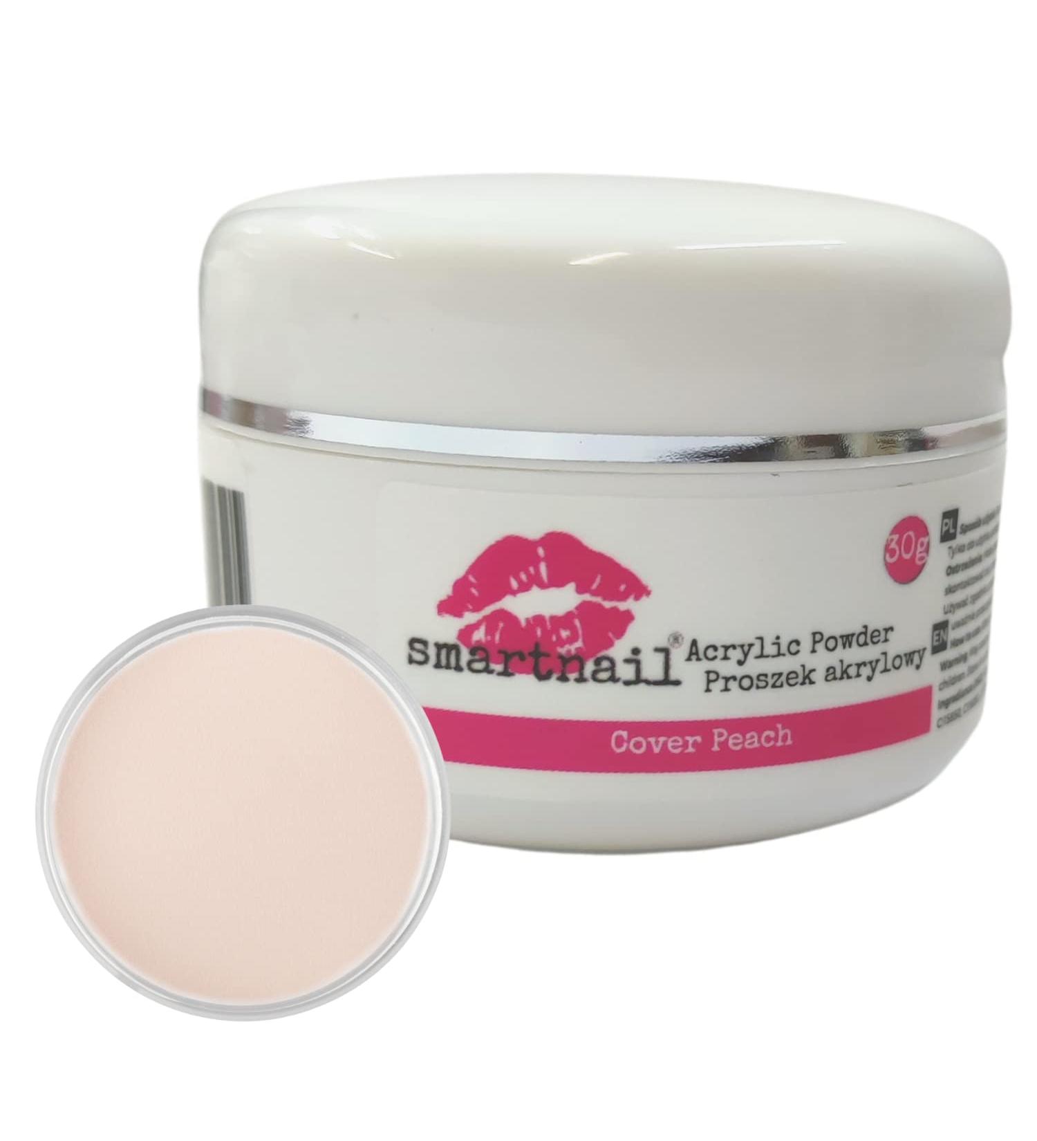 Smartnail 30g Cover Peach Acrylic Powder - Air-Curing Perfect for Nail Art | International Shipping - Buy Online on SooperMarket.com