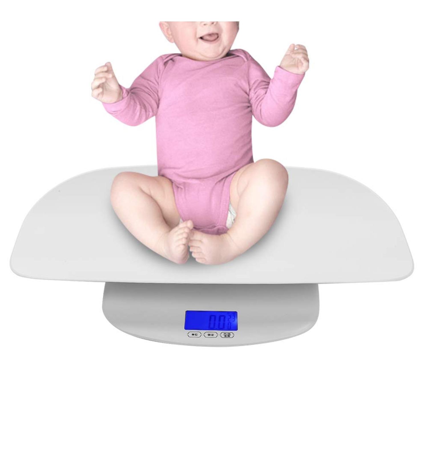 Baby Scale Baby Weighing Scale Plastic Electronic Digital Baby Weight Scale HD LCD Infant Newborn Measure Tool Accurately Chart The Progress of Your Baby with in-House Algorithm for Babies(#1) - Buy Online on SooperMarket.com