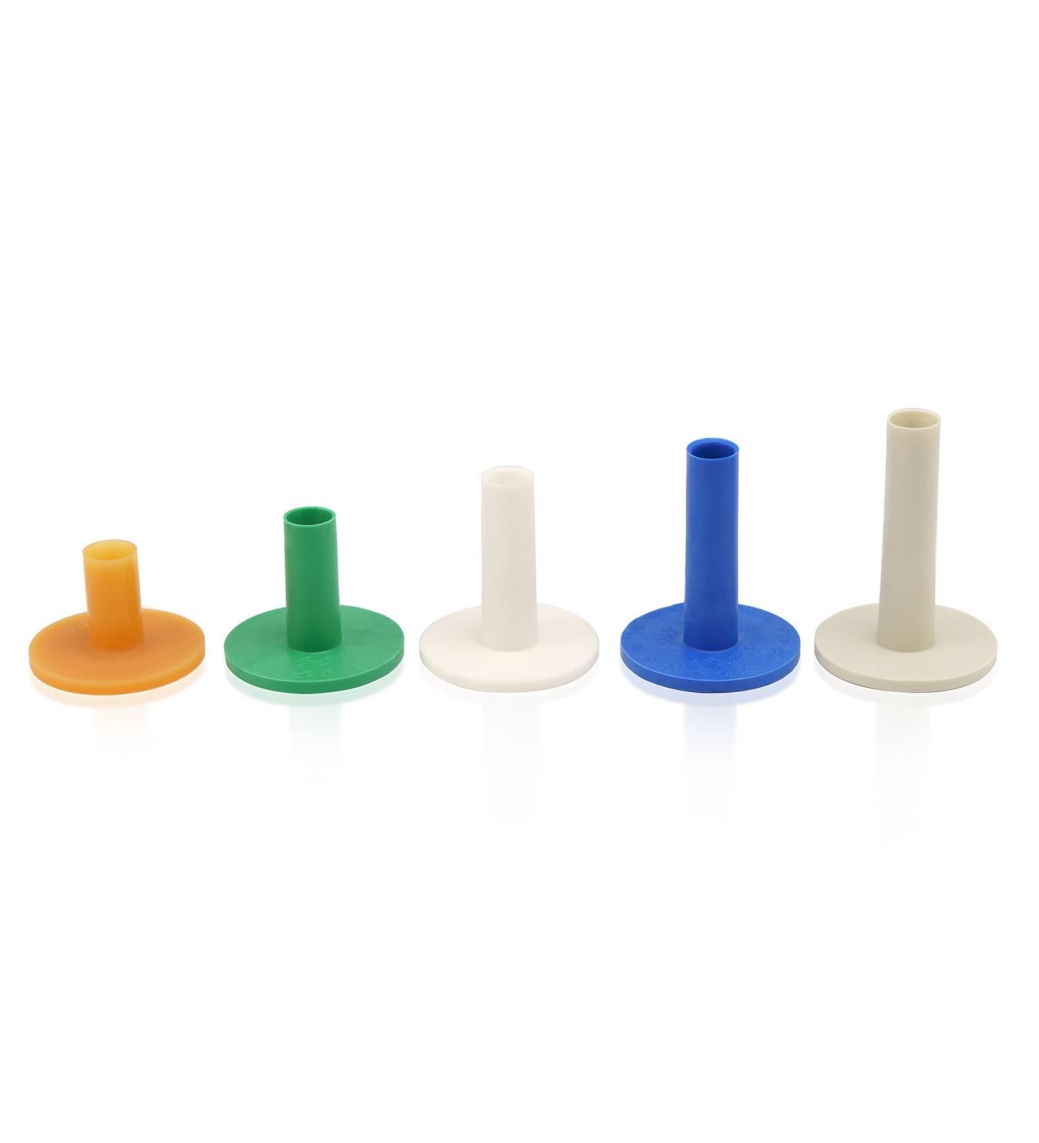 XMWangzi Golf Rubber Tees - 5 PCs for Driving, Putting, Chipping Practice | Suitable for Indoor & Outdoor Use with Golf Mats and Nets - Buy Online on SooperMarket.com