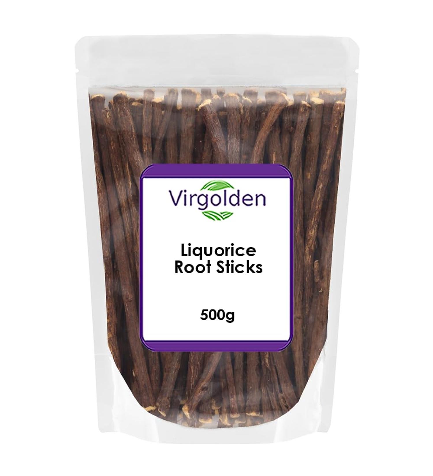 Liquorice Root Sticks 500g by Virgolden - Buy Online on SooperMarket.com