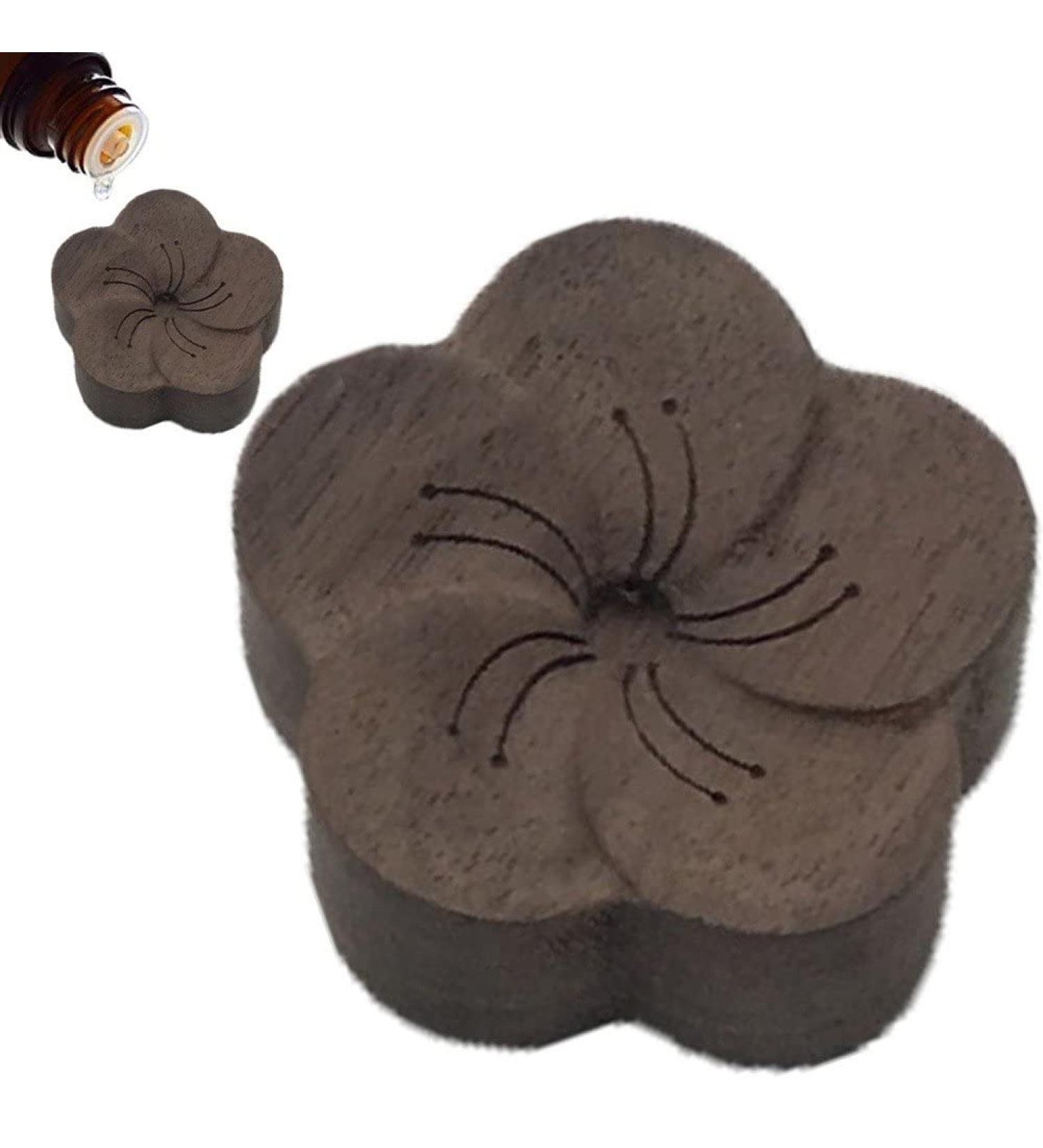 1pc Essential Oil Diffuser Wooden Aroma Diffuser Essential Oil Aromatherapy Diffuser for Sleep Aid Home Style3 - Buy Online on SooperMarket.com