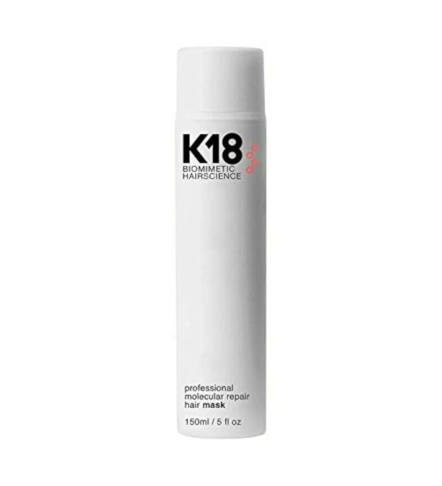 K18 Leave-In Molecular Hair Mask 150ml - Repair & Revitalize Damaged Hair | International Shipping - Buy Online on SooperMarket.com