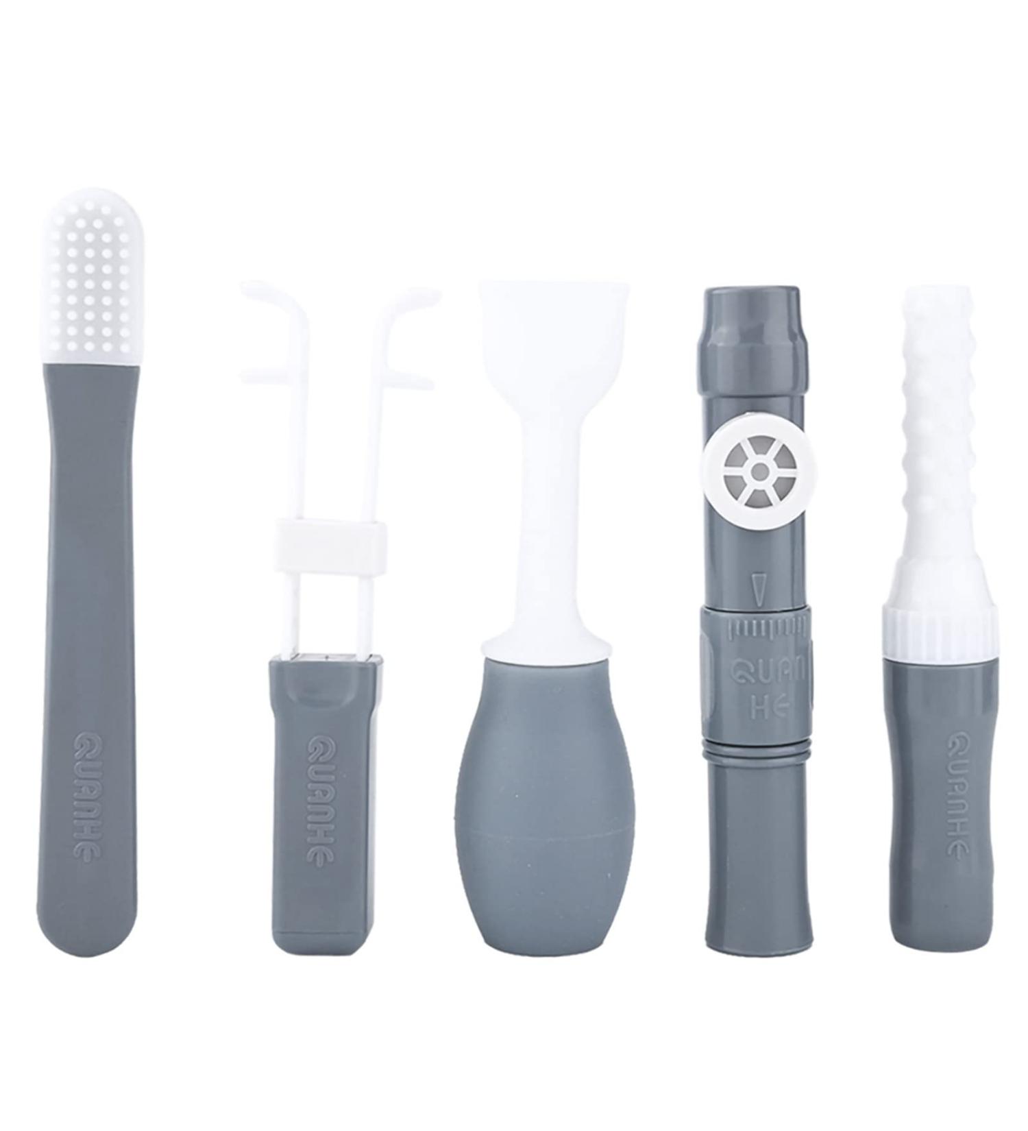 Silicone Mouth Muscle Trainer: 5 Tools for Effective Tongue and Jaw Strength Training - Buy Online on SooperMarket.com