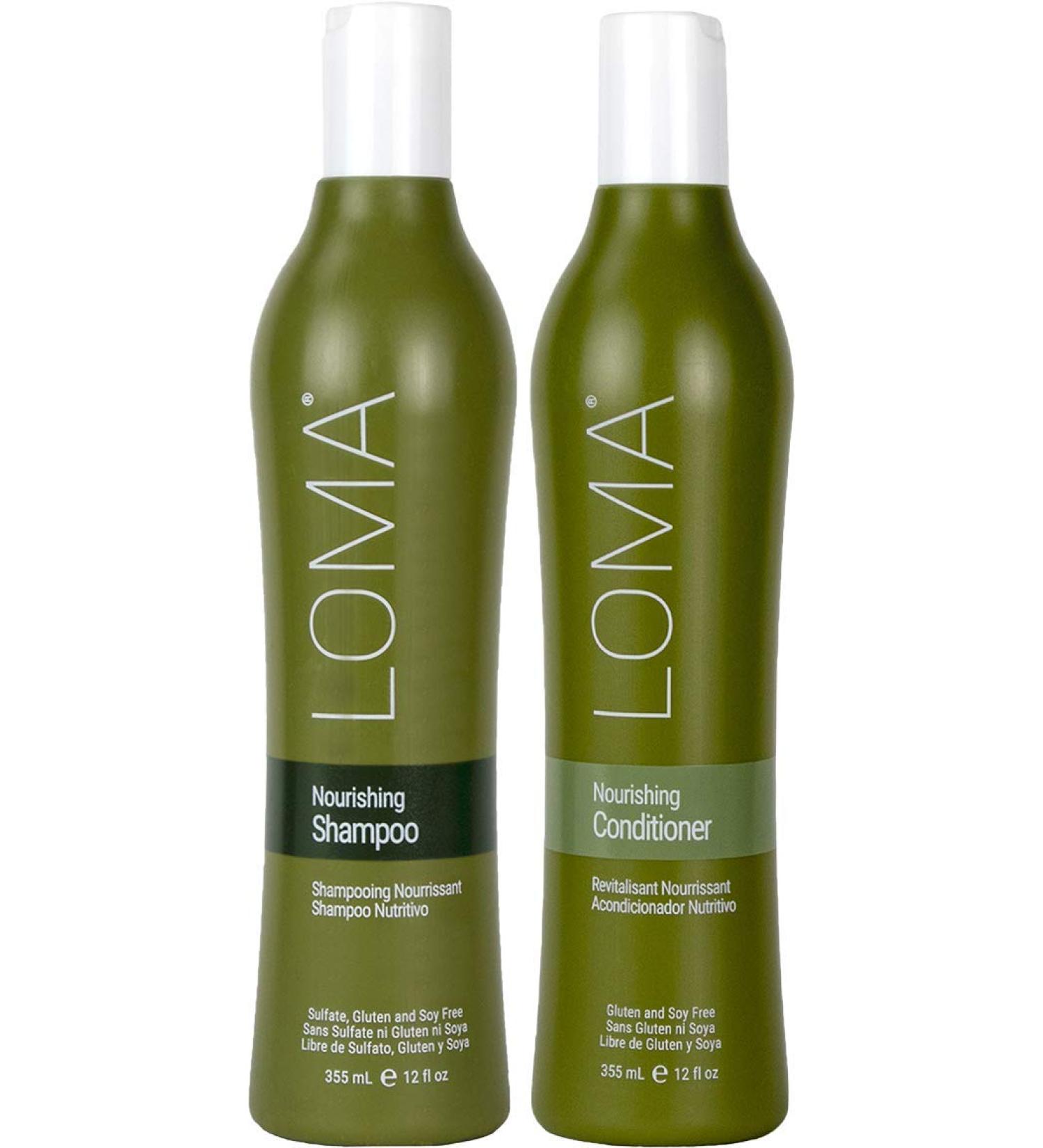 Loma Hair Care Nourishing Shampoo & Conditioner Duo 2 Piece Set