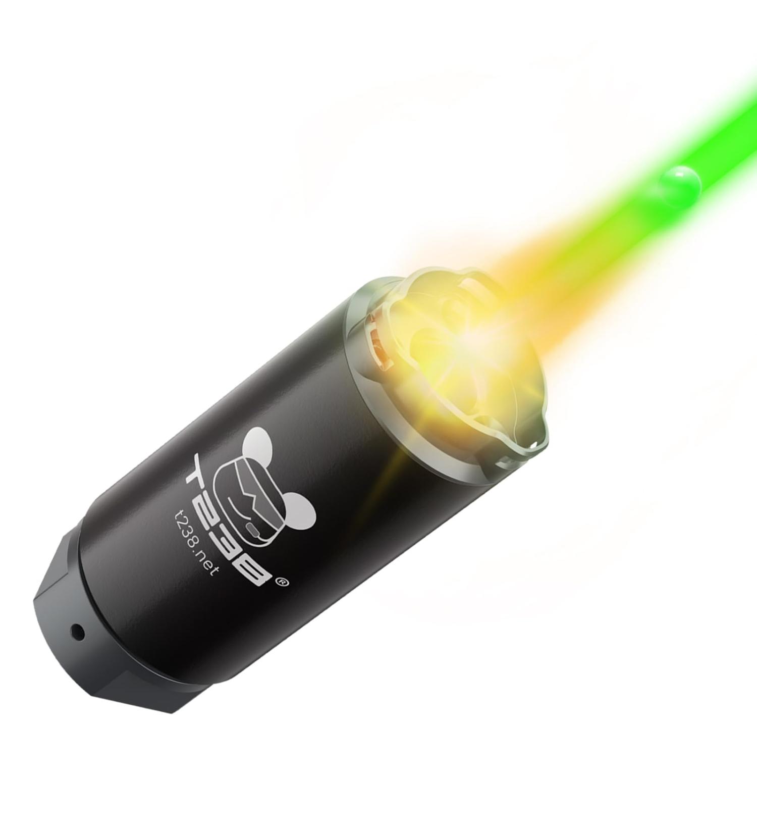 T238 Airsoft Tracer Unit - Spitfire Tactical | 14mm CW & 19mm to 16mm Adapters | Ideal for Airsoft Nerf Gel Blasters - International Shipping Available - Buy Online on SooperMarket.com