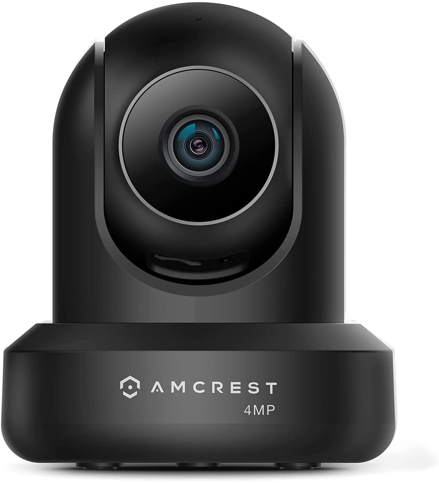 Amcrest 4MP ProHD Indoor WiFi Camera with Pan/Tilt Two-Way Audio Night Vision Remote Viewing - IP4M-1041B Black - Buy Online on SooperMarket.com