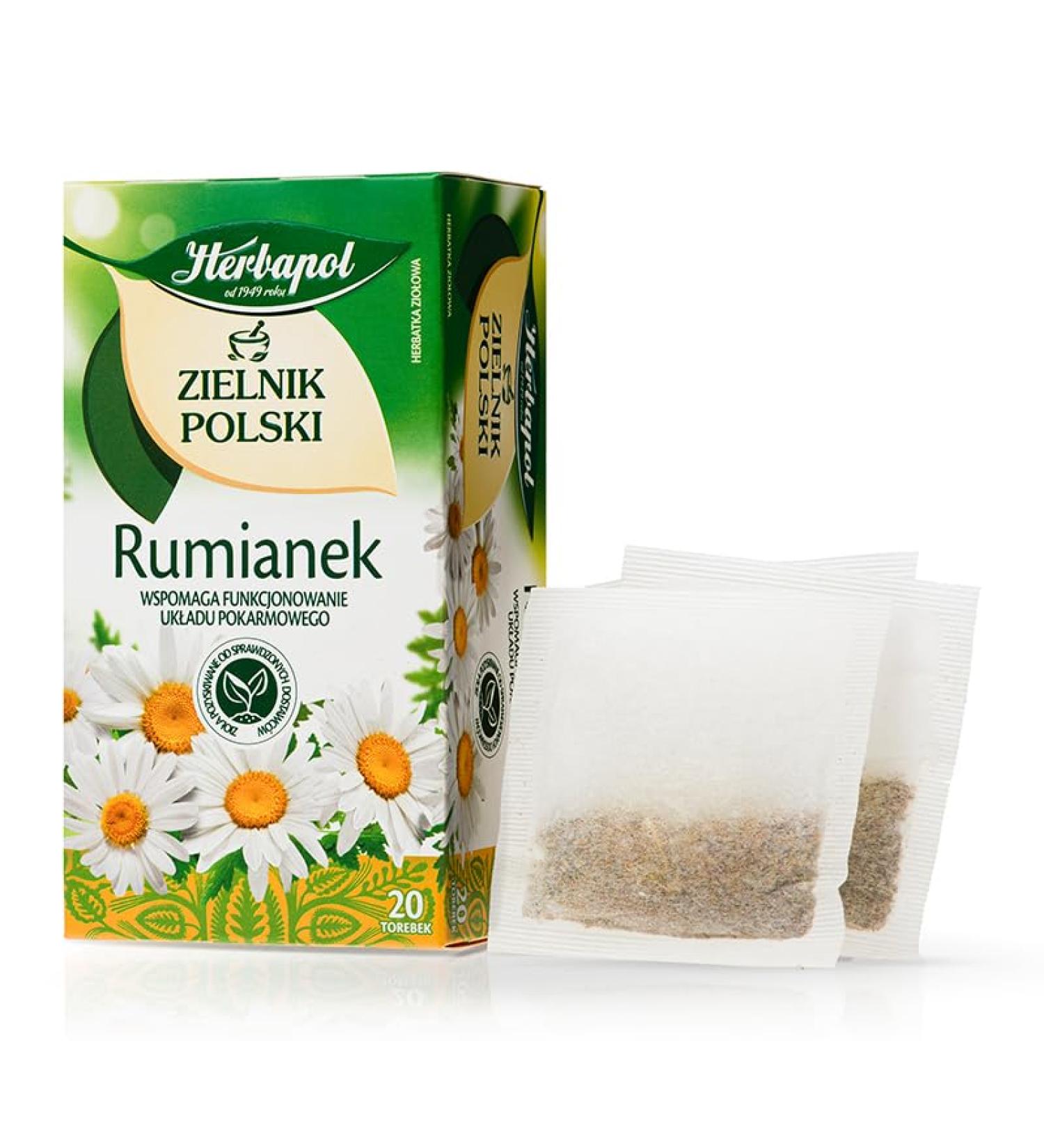 Chamomile Herbal Tea Natural Pure And Refreshing Herbal Fruit Infusion Herbapol