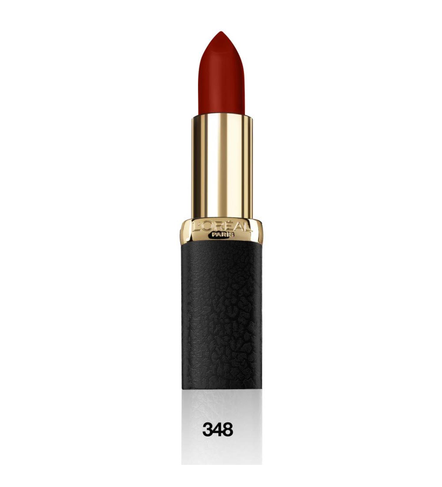 L'Oreal Paris Color Riche Matte Addiction Lipstick 348 Brick Vintage - 1 Count - Buy Online on SooperMarket.com