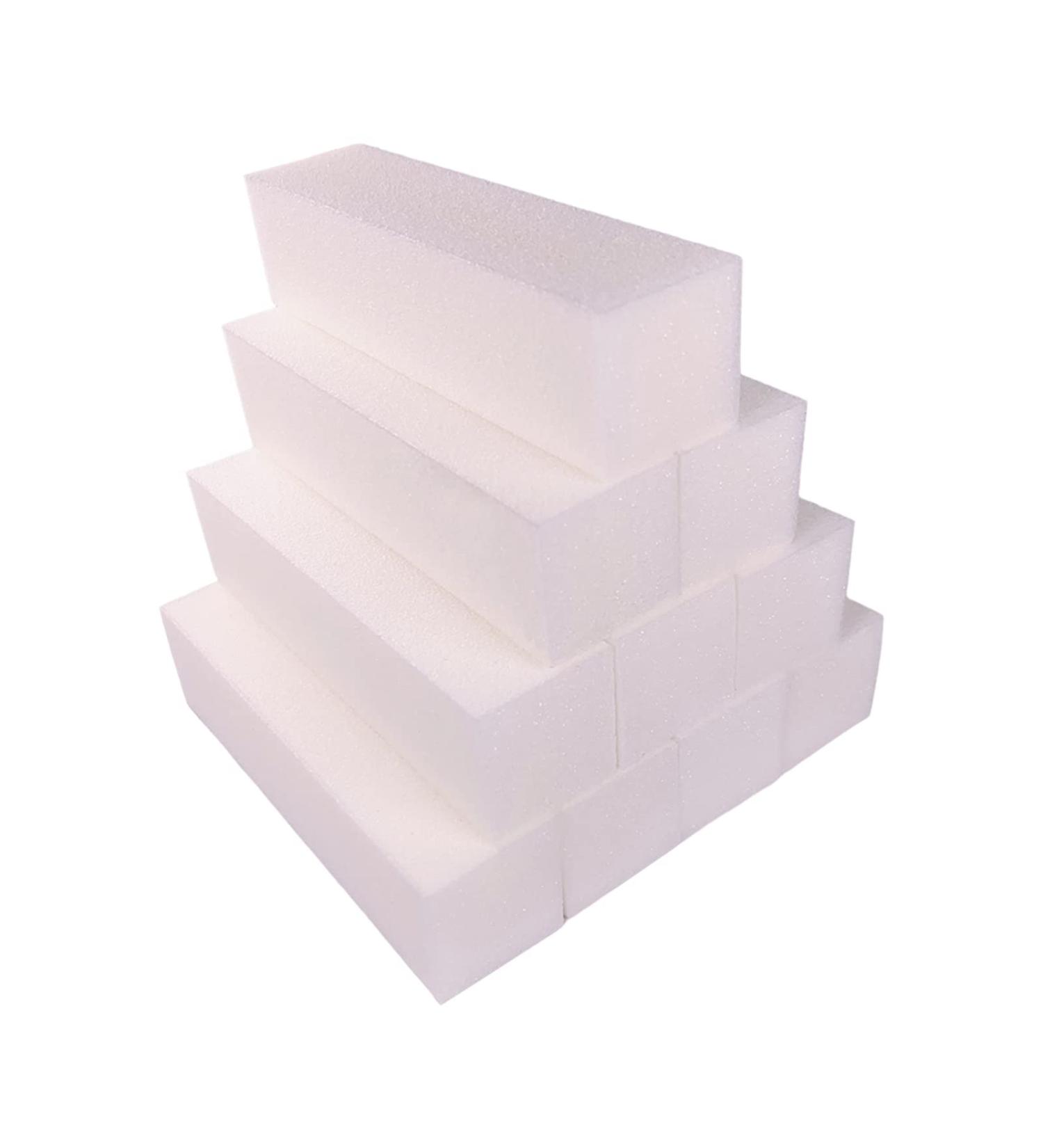 10 Pcs Nail Buffer Block Set for Acrylic & Natural Nails - 4 Sided Sanding Buffers for Gel Nails - Professional Manicure Polisher & Fingernail Shine Buffing Filer - Medium Grit (White) - Buy Online on SooperMarket.com