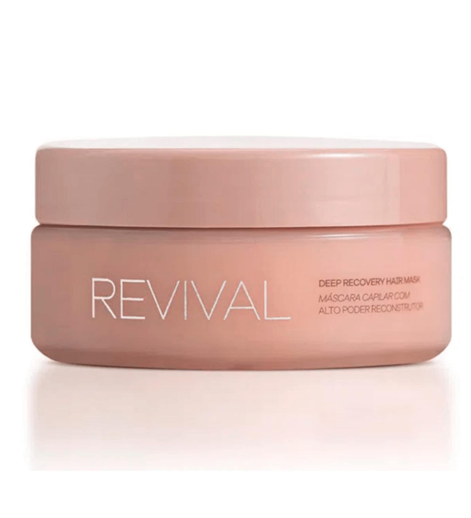 Revival Deep Recovery Hair Mask 7.05 oz - Intensive Hydrating Treatment with Keratin, Collagen, and Natural Extracts for Extra Dry, Damaged Hair - Buy Online on SooperMarket.com