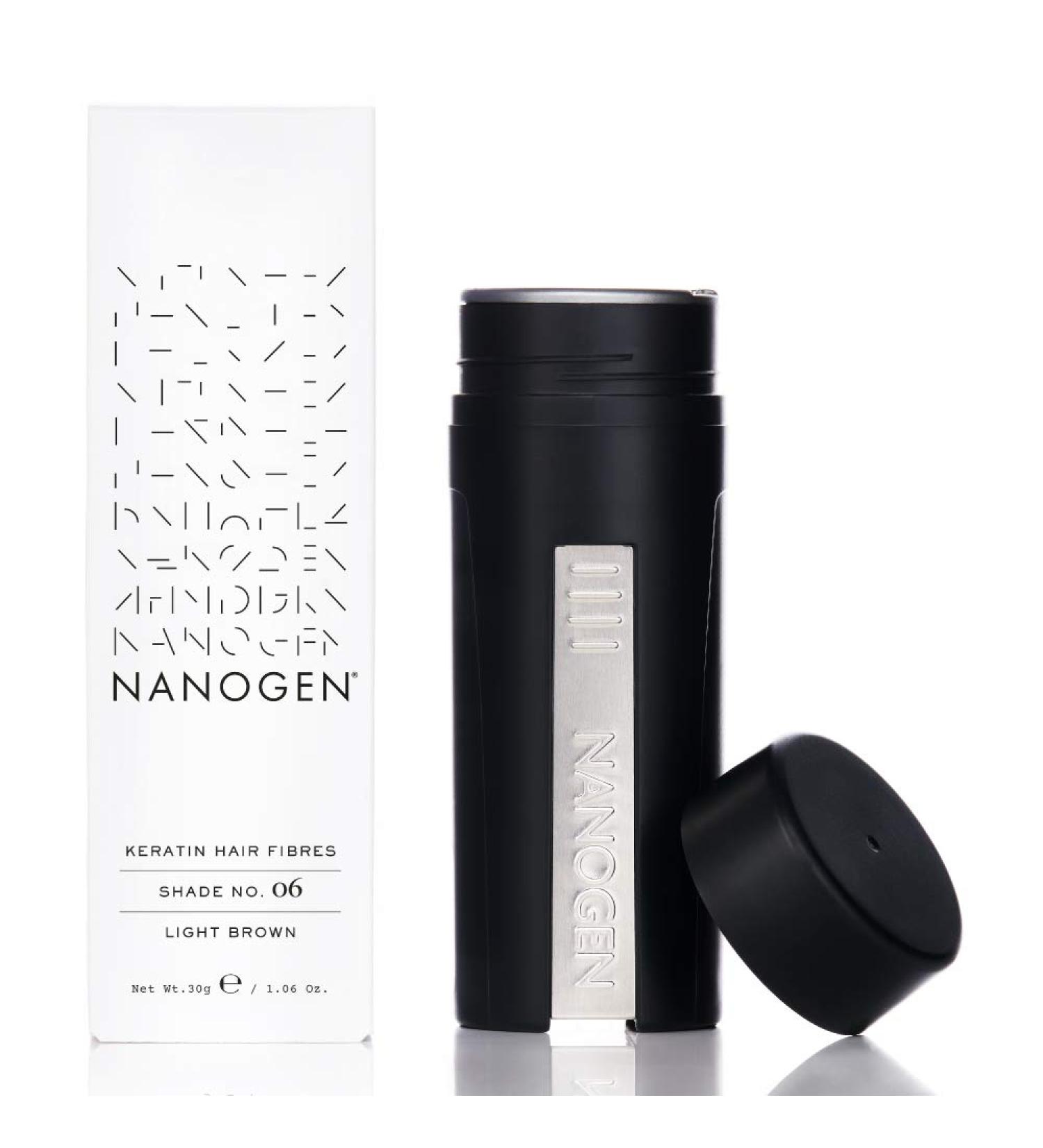 Nanogen Keratin Hair Fibers 30g Light Brown - 1.05oz (Pack of 1) - Buy Online on SooperMarket.com