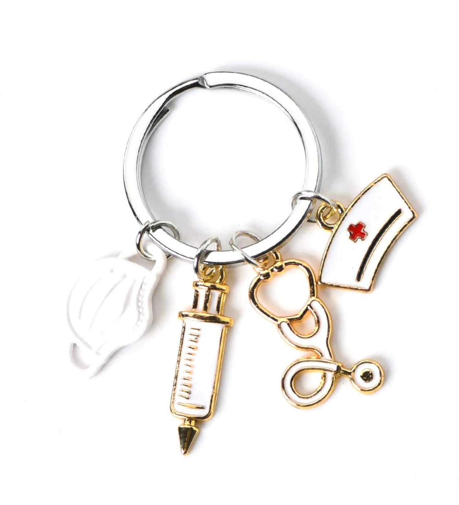 Guqqeuc Nurse Gifts | Stethoscope Keychain & Nurse Cap | Perfect Doctor & Nurse Appreciation Gifts for Women & Men | Nursing Graduation Gifts for Students & Practitioners - Buy Online on SooperMarket.com