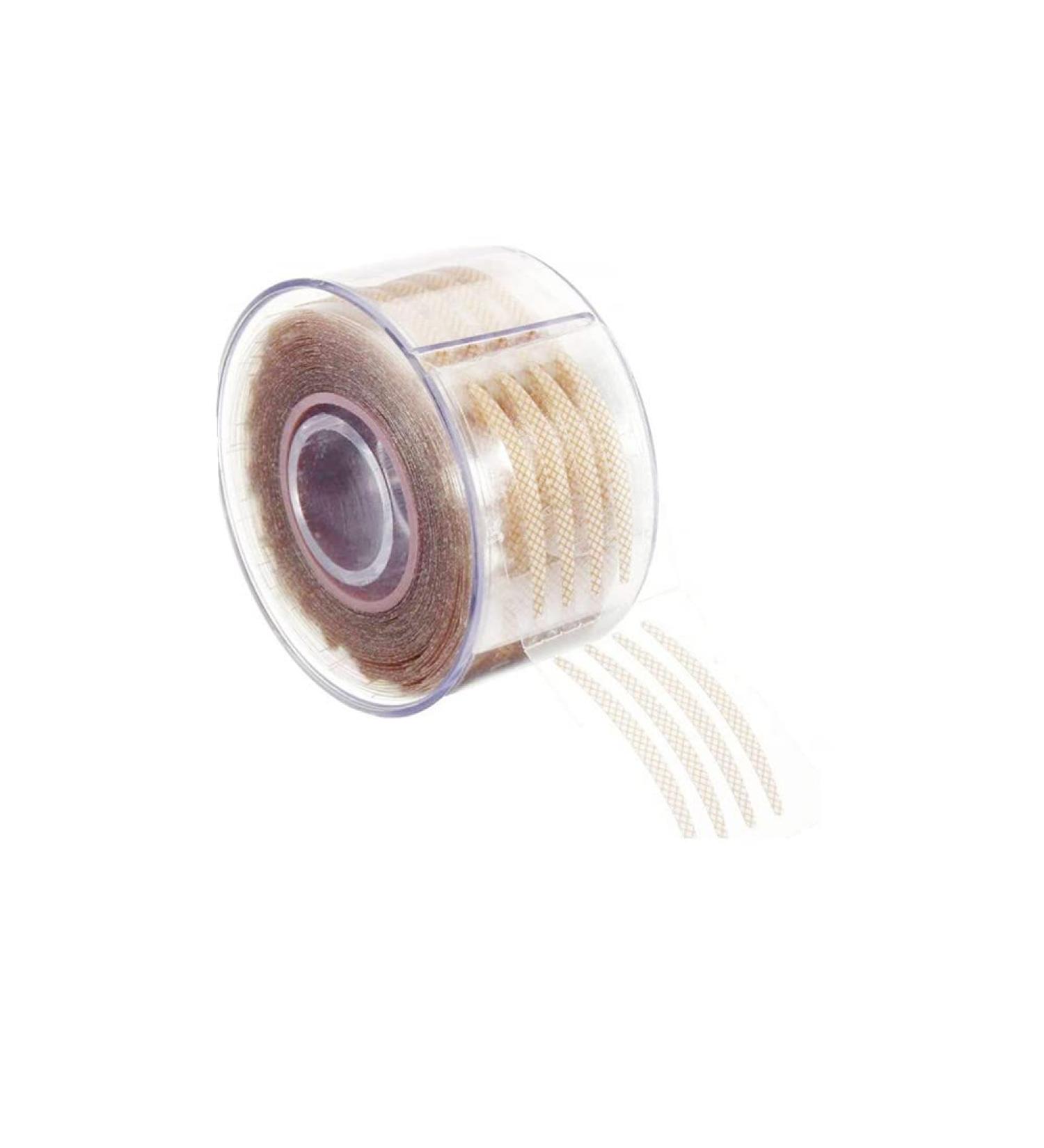 300 Pairs Adhesive Invisible Fiber Double Eyelid Tape - Waterproof Eye Tape for Natural Look with Y Shaped Fork (Slim) - International Shipping - Buy Online on SooperMarket.com
