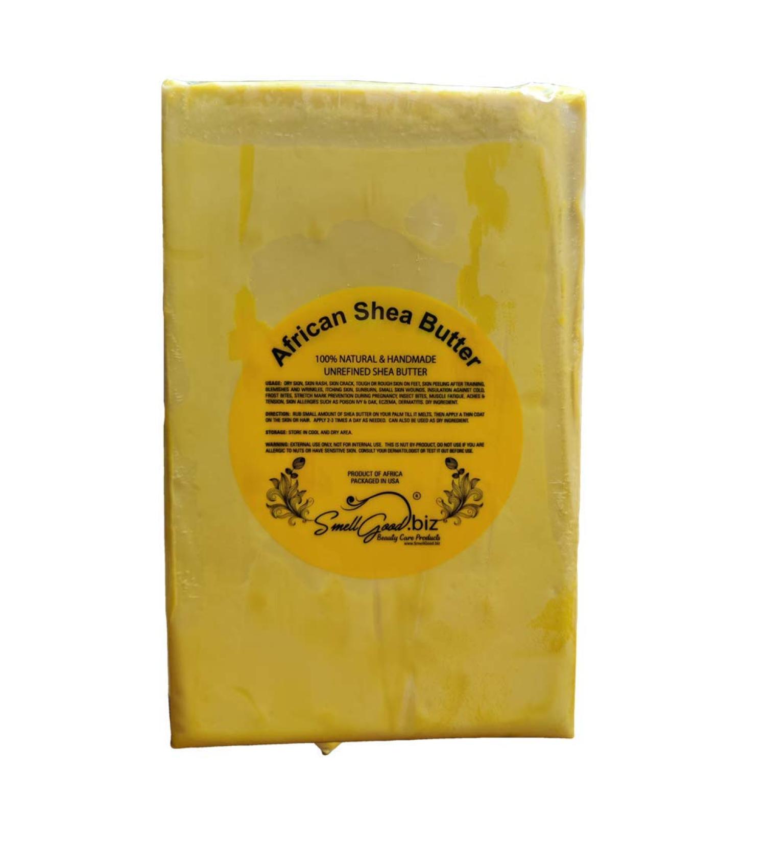 Buy Raw Unrefined Shea Butter 5 Lbs | Natural Moisturizer for Skin & Hair | International Shipping Available - Buy Online on SooperMarket.com