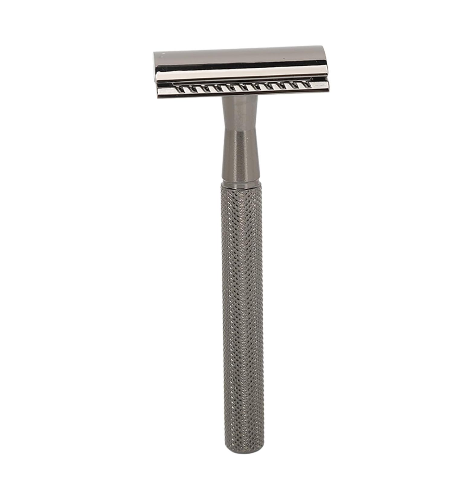 Double-Sided Vintage Metal Beard Trimmer for Men & Women - Washable Practical & Easy to Use (Black) | International Shipping Available - Buy Online on SooperMarket.com
