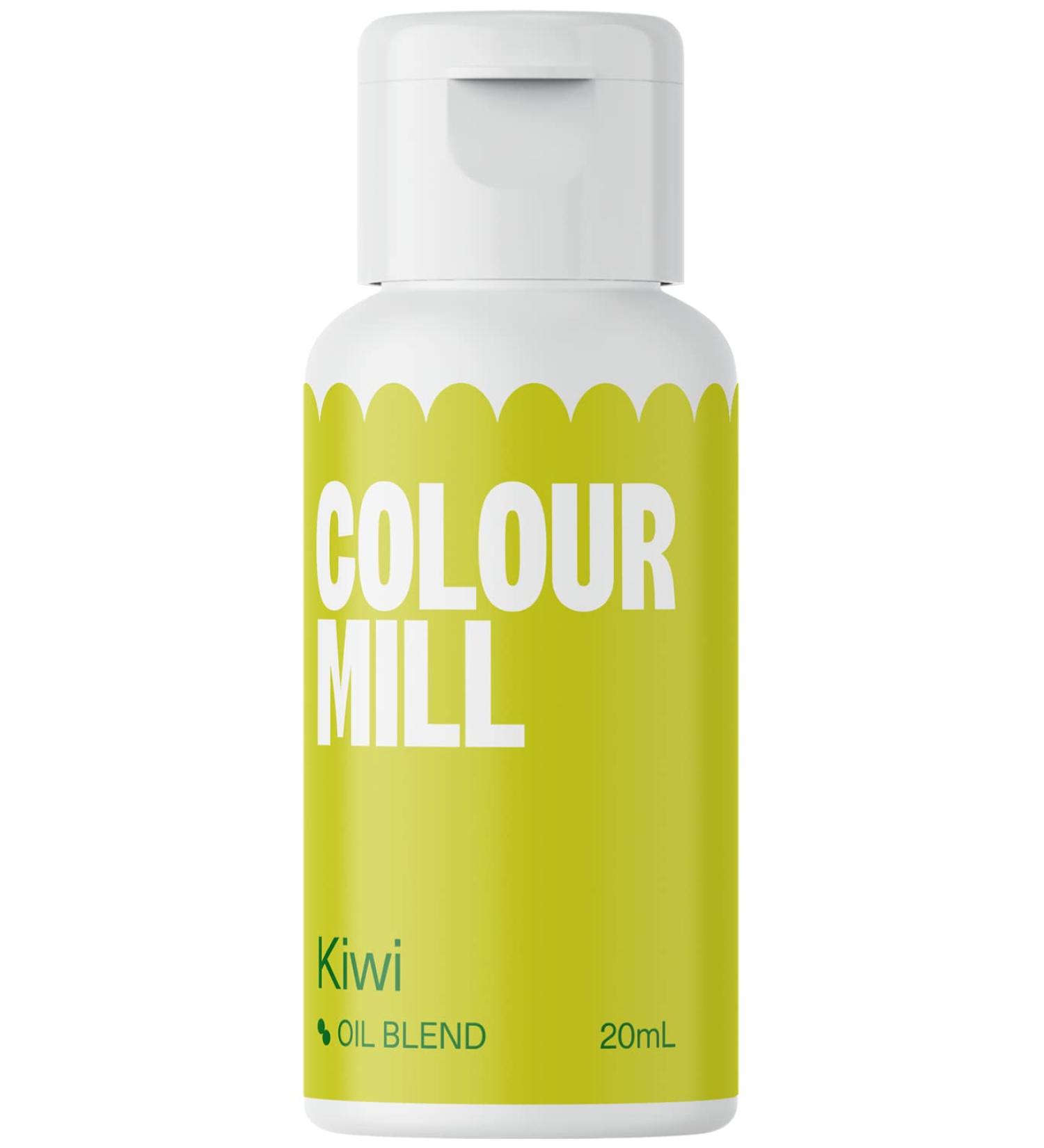 Color Mill Oil Blend Food Coloring - Kiwi 20ml for Chocolate Fondant Cupcakes & Baking | Ideal for Tortendeko - Buy Online on SooperMarket.com