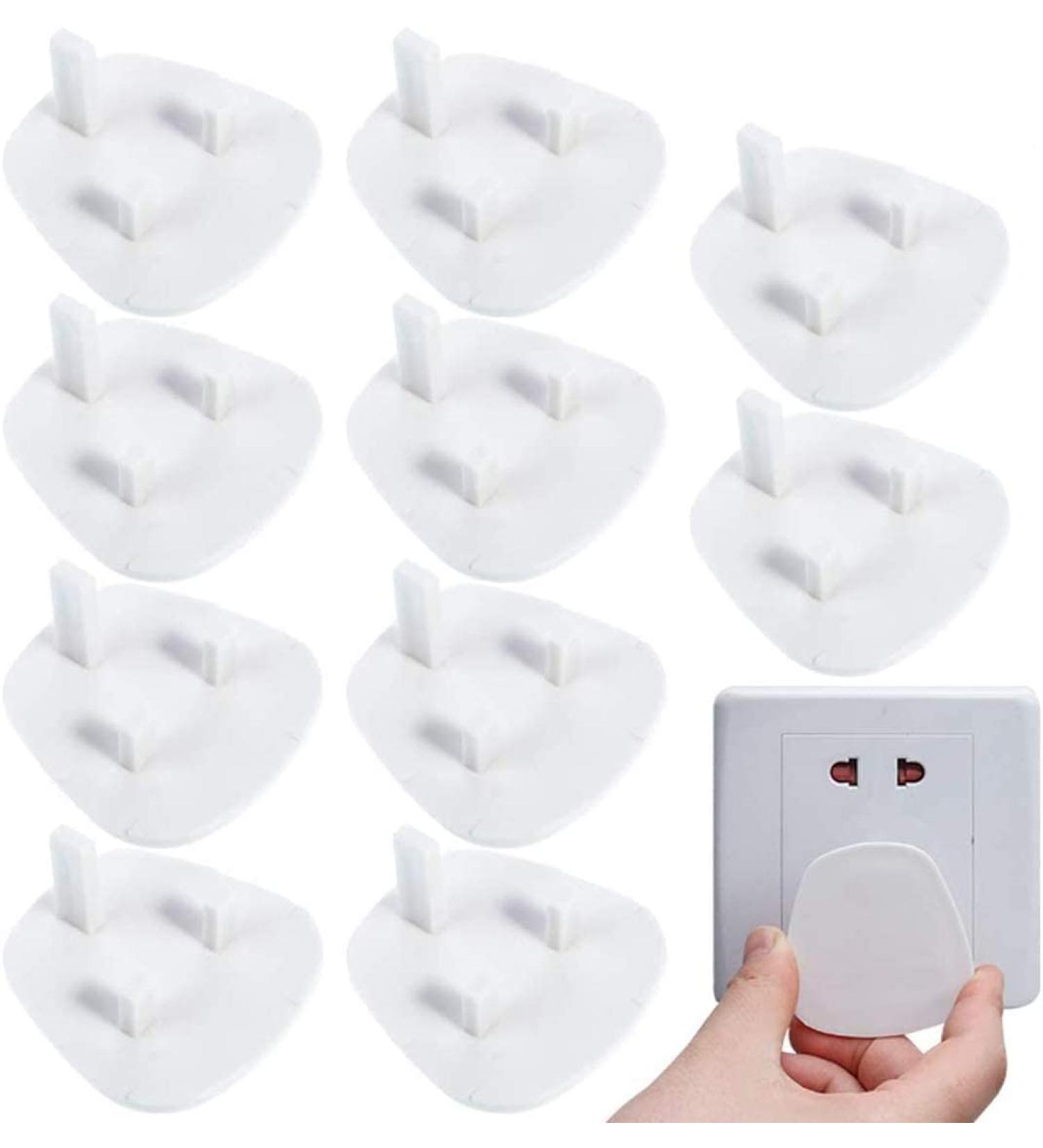 SHATCHI Proofing Electrical Plug Socket Covers - Child Safety Guard (Pack of 12) - White - Buy Online on SooperMarket.com