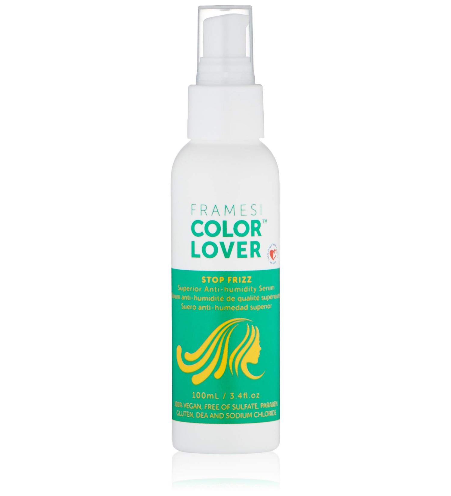 Framesi Color Lover Stop Frizz 3.4 fl oz - Anti-Humidity Serum for Color Treated Hair - Buy Online on SooperMarket.com