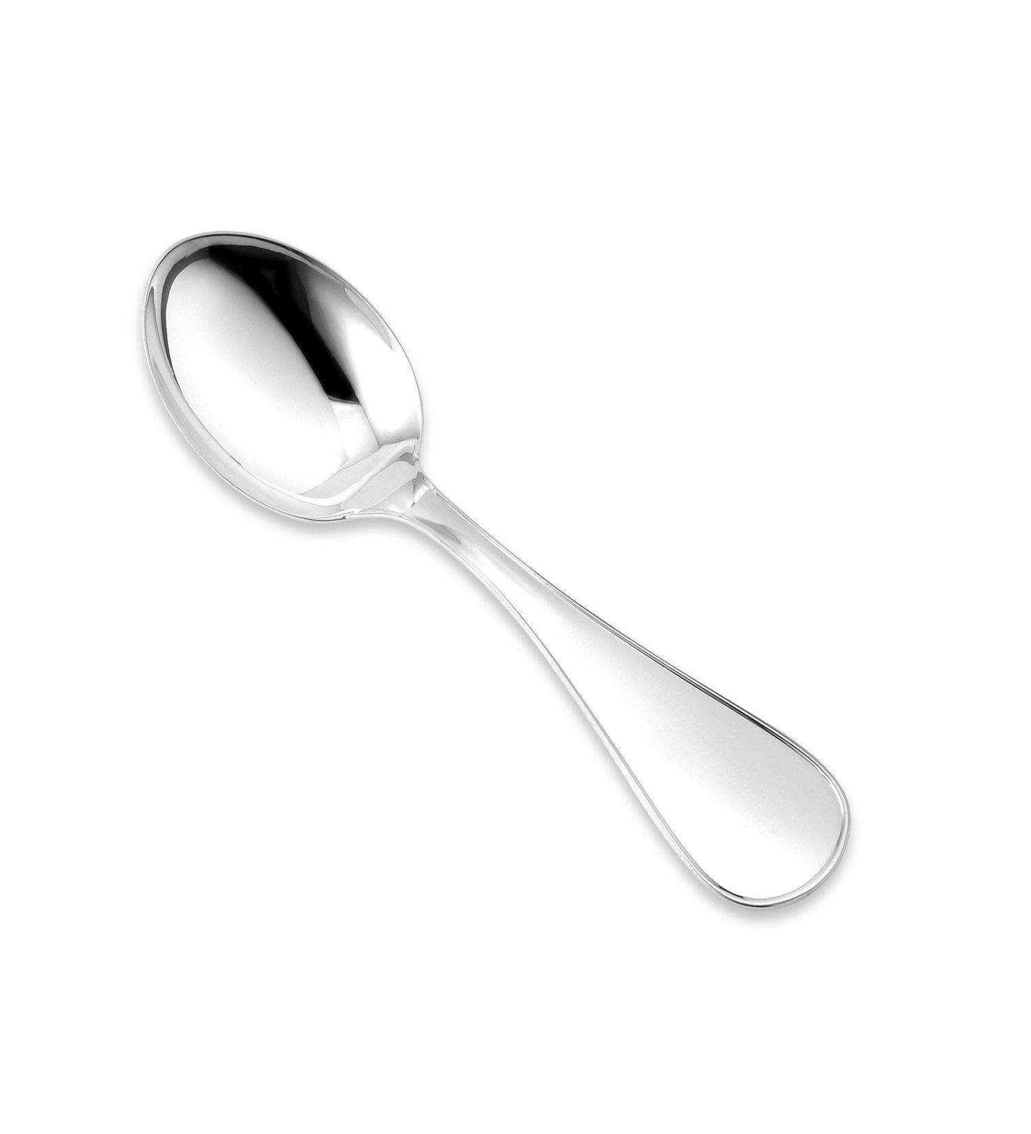 Sterling Silver Baby Spoon & Fork Set - Engraveable Keepsake Gift - Buy Online on SooperMarket.com
