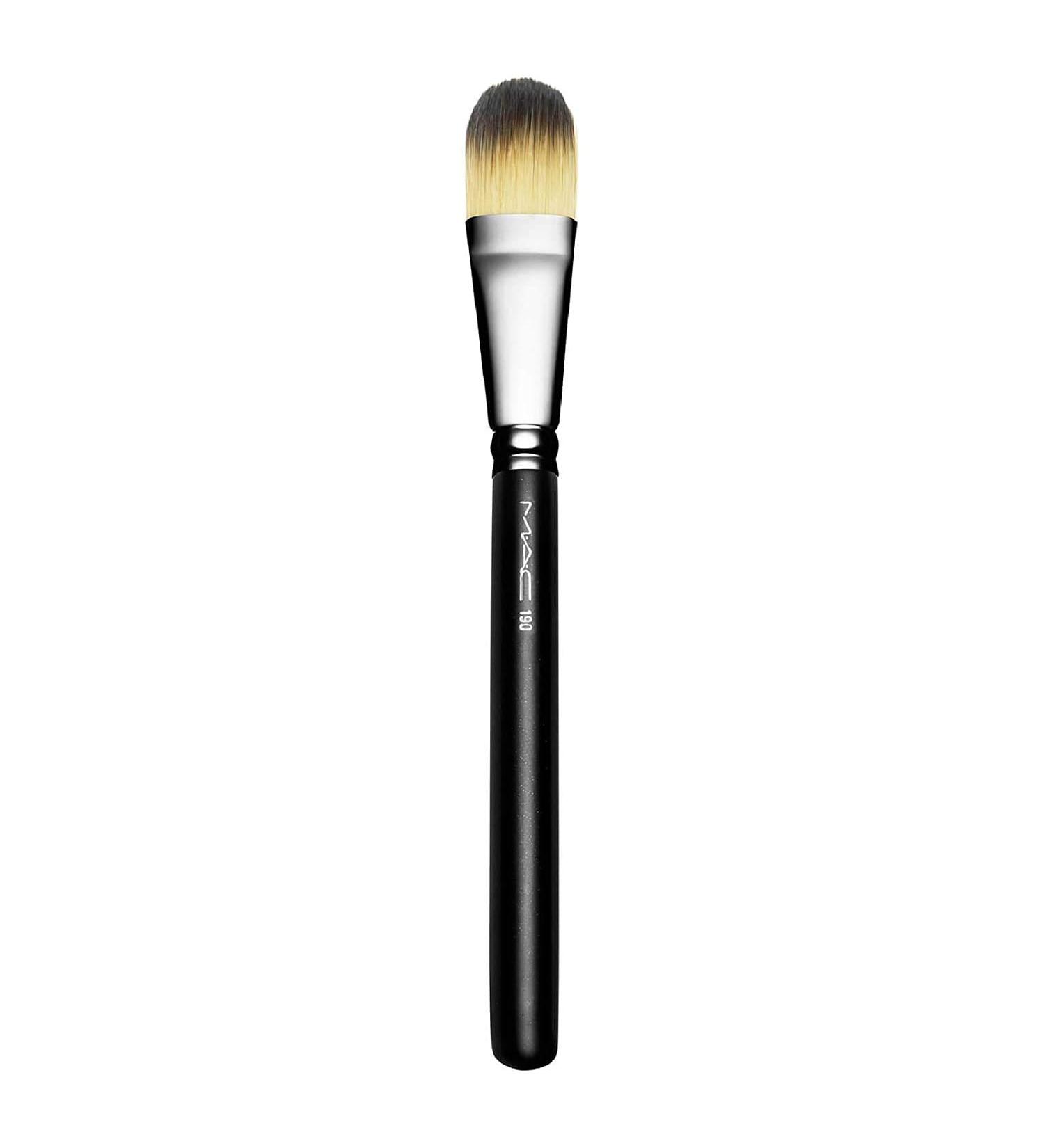 MAC Brushes #190 Foundation Brush - Premium Face Makeup Brush for Flawless Application - International Shipping Available - Buy Online on SooperMarket.com