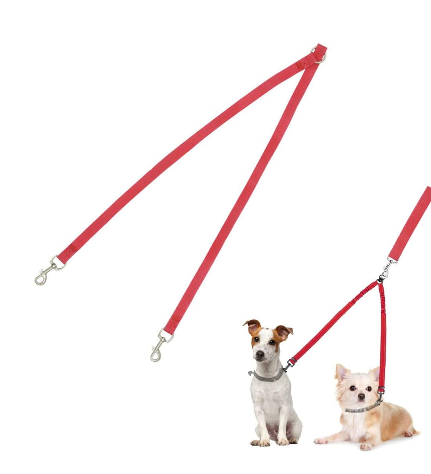 Adjustable Double Pet Trainer Leash - No Tangle Double Dog Leash for Dual Use | Weescie - Buy Online on SooperMarket.com