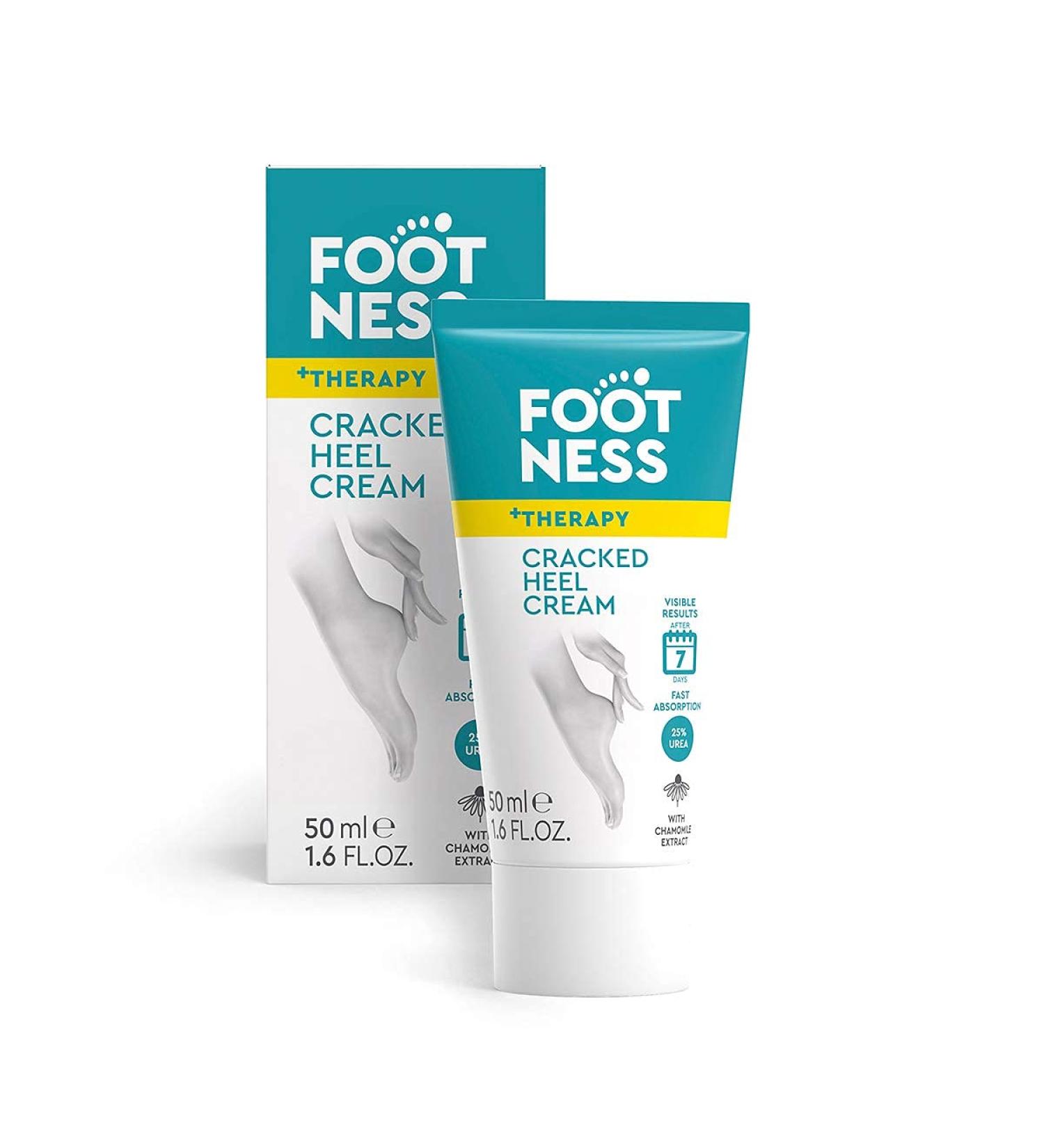 FOOTNESS Cream for Cracked Heels 25% Urea Restores Dry Skin in 7 Days (50 ml) - Buy Online Now! - Buy Online on SooperMarket.com