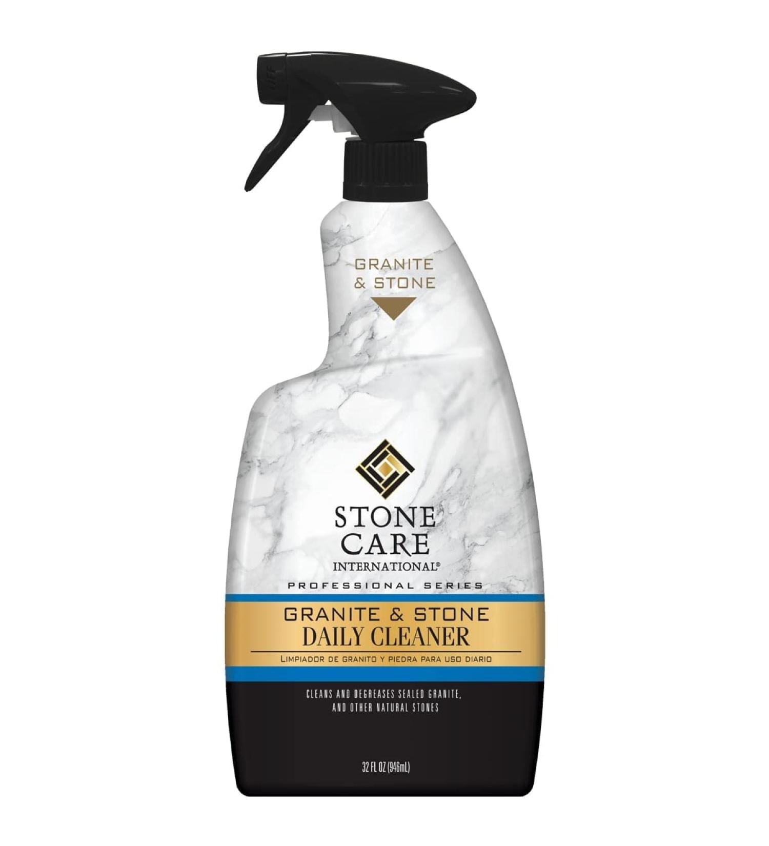 Stone Care International Granite Cleaner - 32oz - For Granite, Stone Tile, Travertine, Limestone, Slate - Buy Online on SooperMarket.com