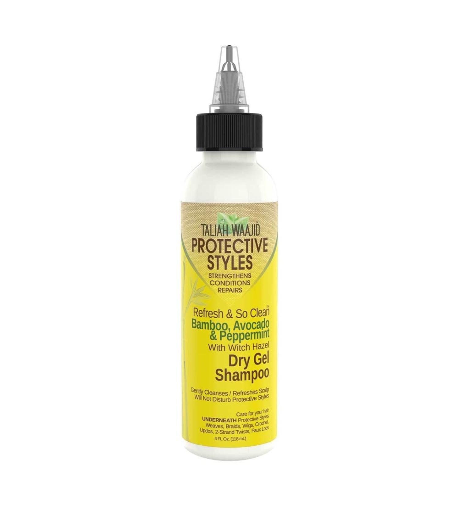Taliah Waajid Refresh & So Clean Bamboo Avocado & Peppermint Dry Gel Shampoo 4 oz
