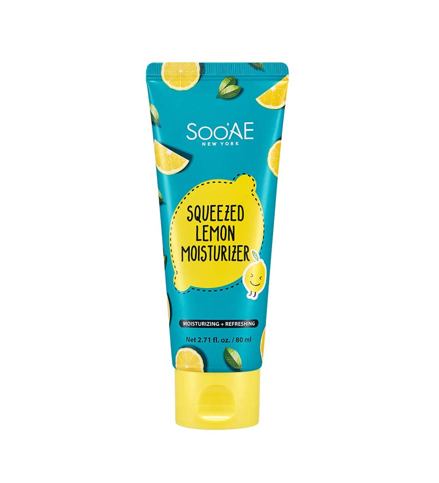 SOOAE Squeezed Lemon Moisturizer | Vitamin C & Hyaluronic Acid | Hydrating Skincare 2.71 oz - Buy Online on SooperMarket.com