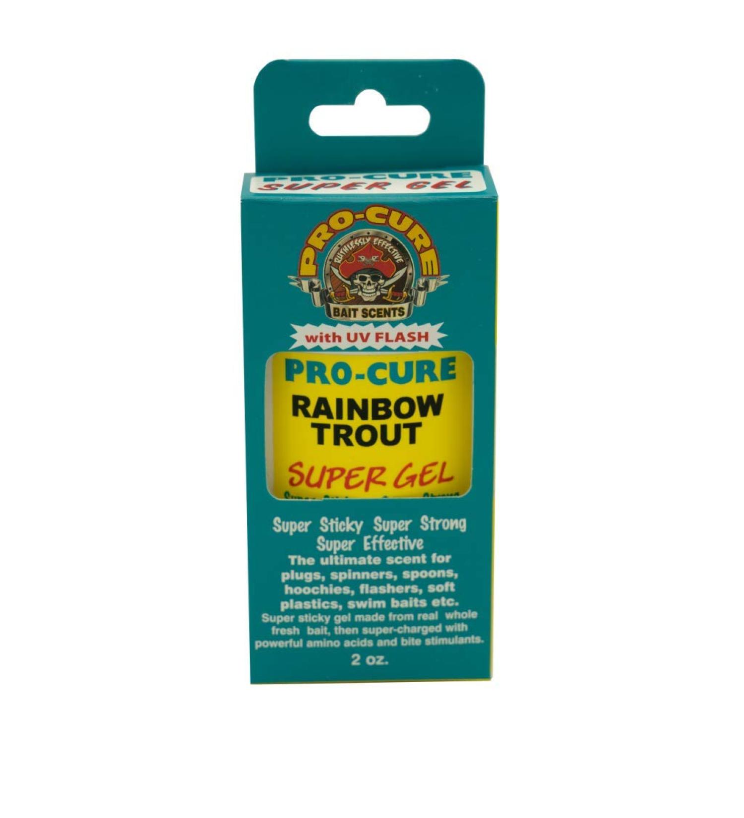 Pro-Cure Rainbow Trout Super Gel 2oz - Premium Attractant for Trout Fishing - Buy Online on SooperMarket.com