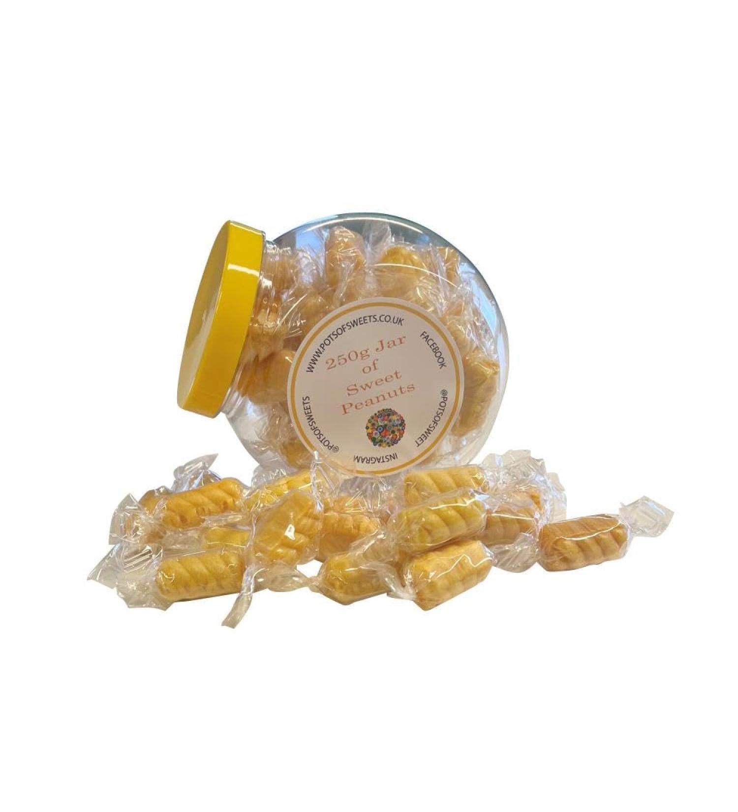 250g Cookie Jar of Sweet Peanuts | Delicious Snack | Shop Now - Buy Online on SooperMarket.com