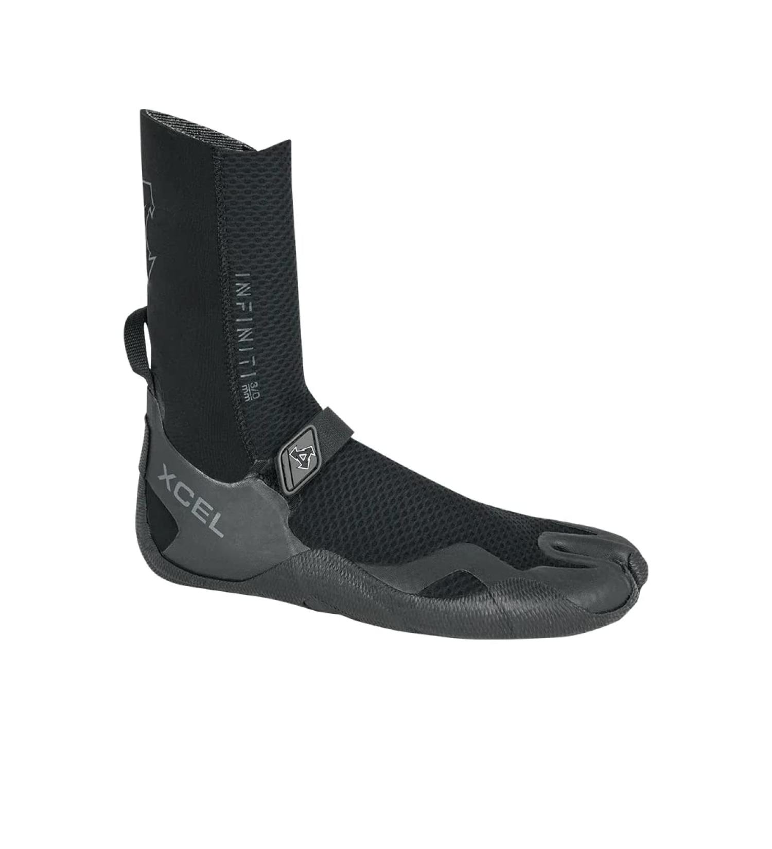 XCEL Infiniti Split Toe Boot 5mm Black 5