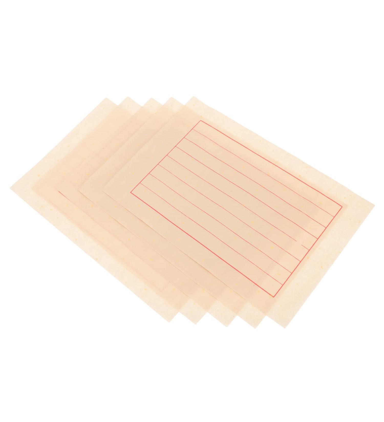 Operitacx 50 Sheets Rice Paper Calligraphy Paper Calligraphy Writing Paper Chinese Calligraphy Art Paper Japan - Buy Online on SooperMarket.com