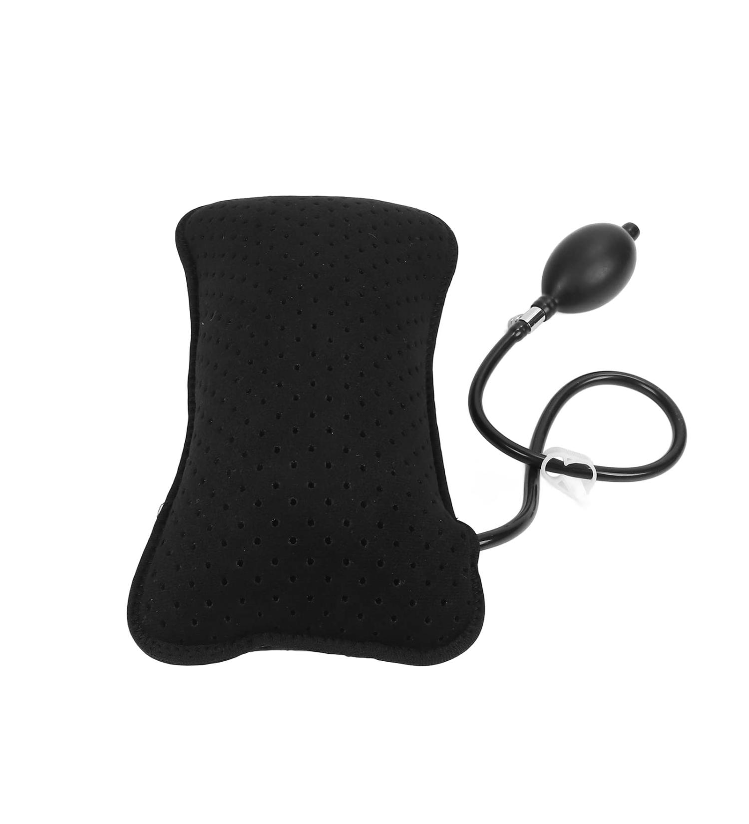 Inflatable Lumbar Support Washable Breathable Portable Inflatable Lumbar Cushion Pillow Lower Back Thin Firm - Buy Online on SooperMarket.com
