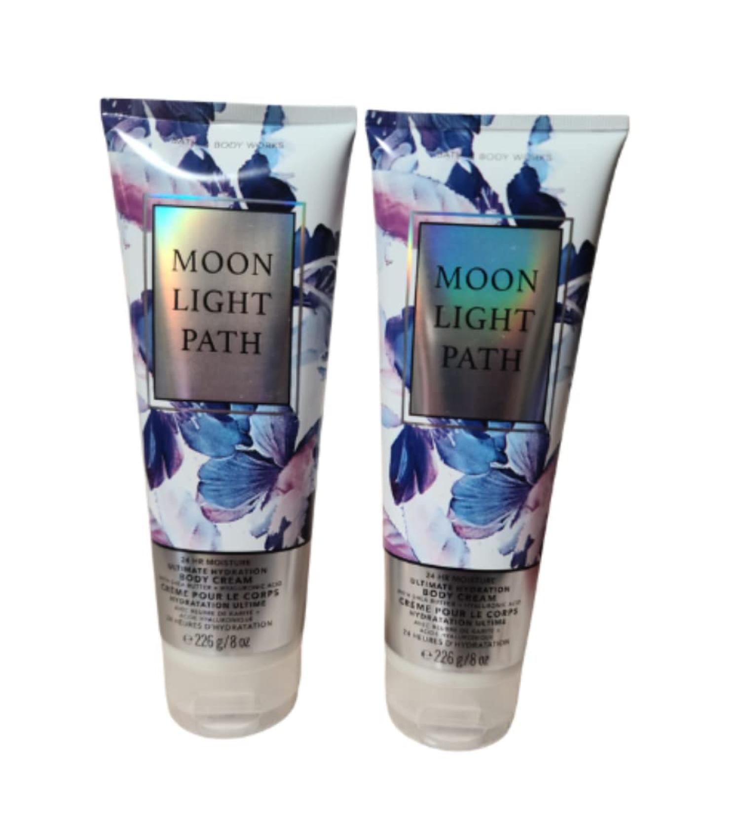 Bath and Body Works Moonlight Path Ultra Shea Body Cream 8 Oz - 2 Pack Lavender Scent - Buy Online on SooperMarket.com