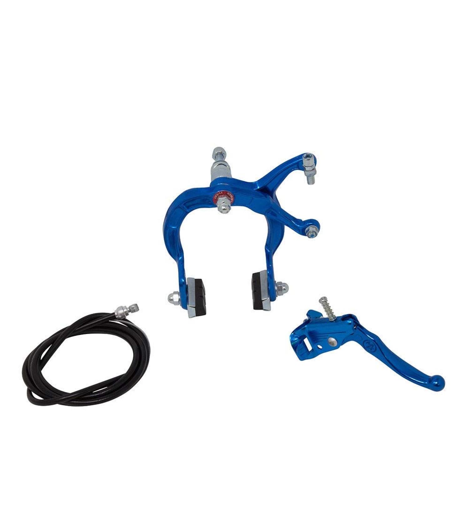 Classic MX Brake Alloy Bicycle Blue Front