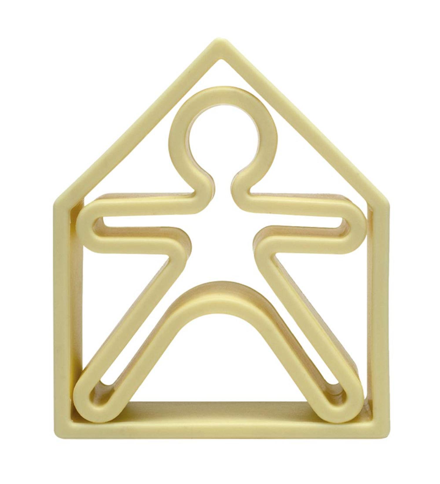 D na Silicone Toy Set - 2 Piece Pastel Collection in Yellow | Safe Durable & Eco-Friendly for Kids - Buy Online on SooperMarket.com