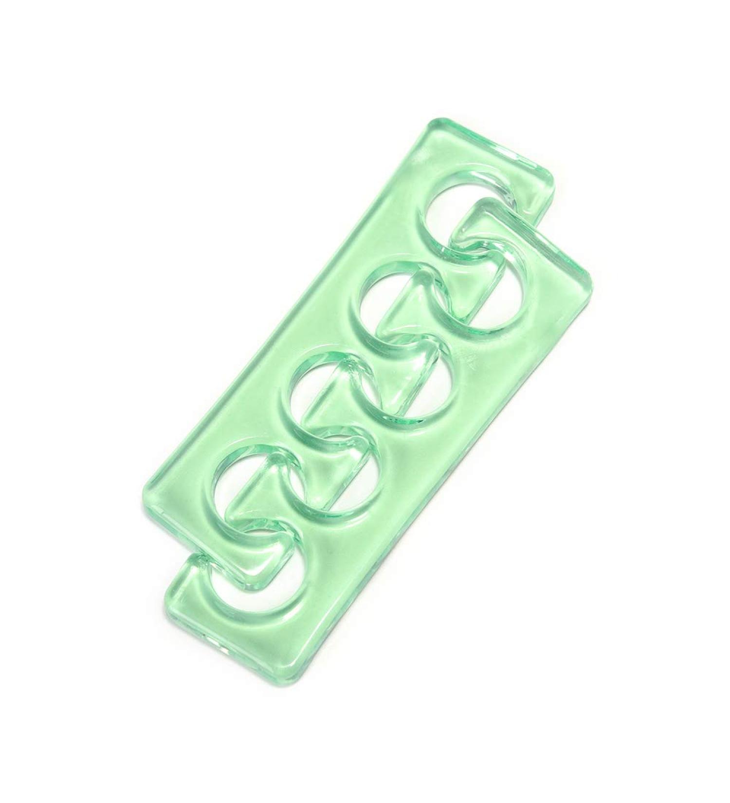 Toe Separators - Flexible Soft Silicone Finger Toe Spacers for Nail Polish & Pedicure Tools (Green) | Shop Now - Buy Online on SooperMarket.com