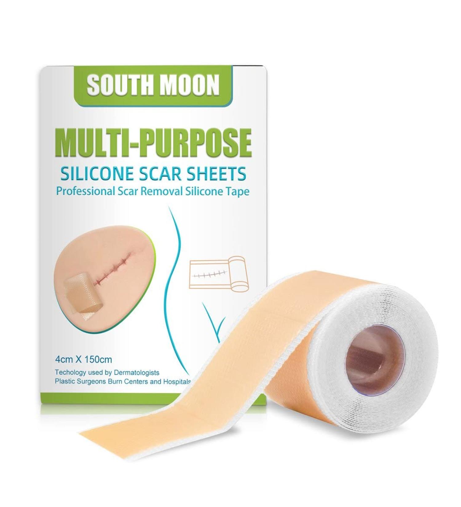 Silicone Scar Gel Strip - Efficient Scar Treatment for Surgery, Acne & Trauma - 4 * 150cm - Buy Online on SooperMarket.com