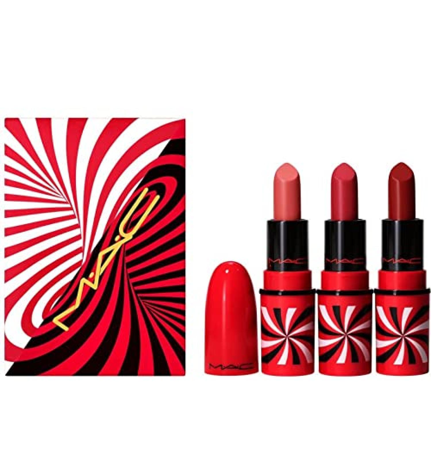 M.A.C. Hypnotizing Holiday Tiny Tricks Mini Lipstick Trio: Starring Ruby Woo